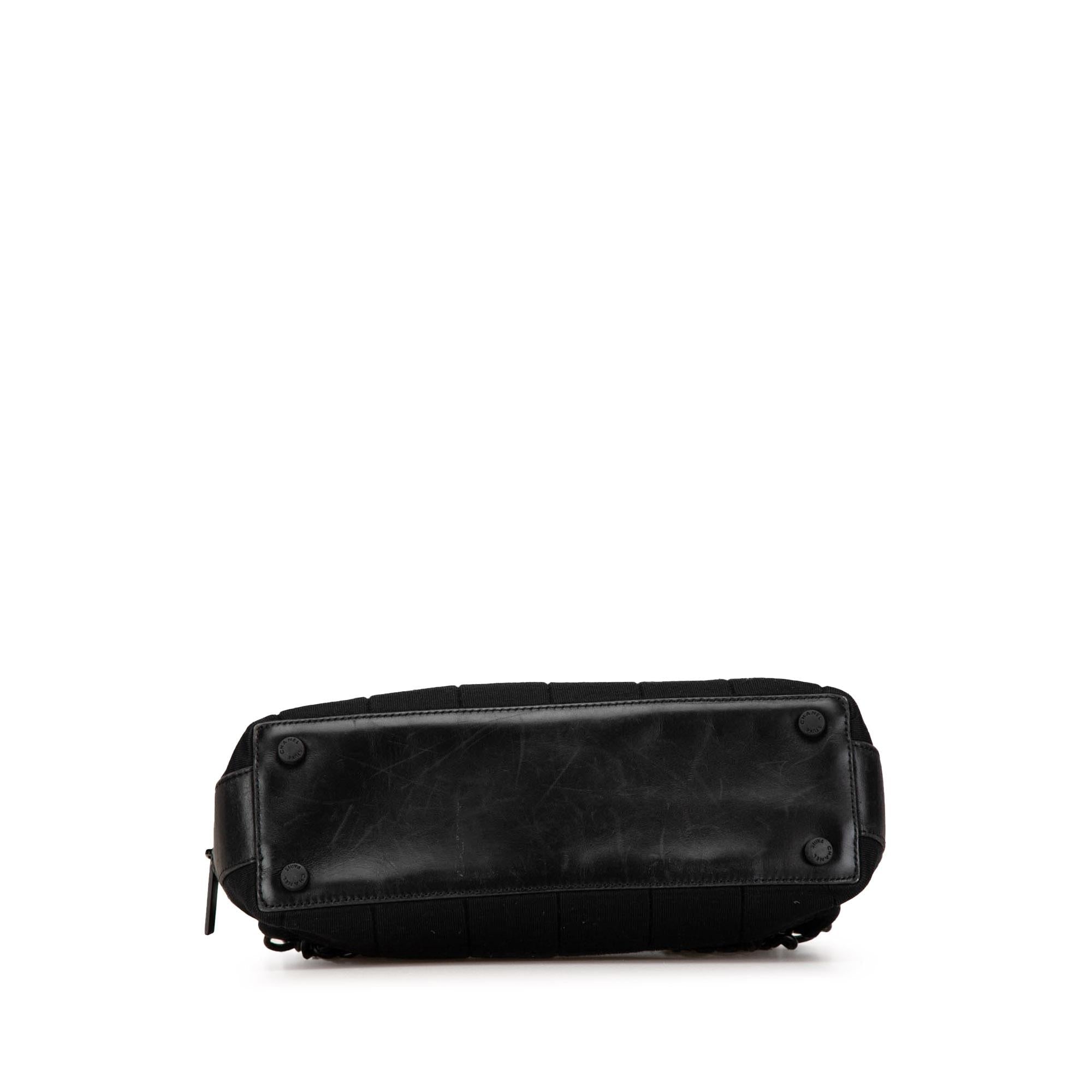 Chanel Jersey Chocolate Bar Bowler Bag (SHG-ckSb0Y)