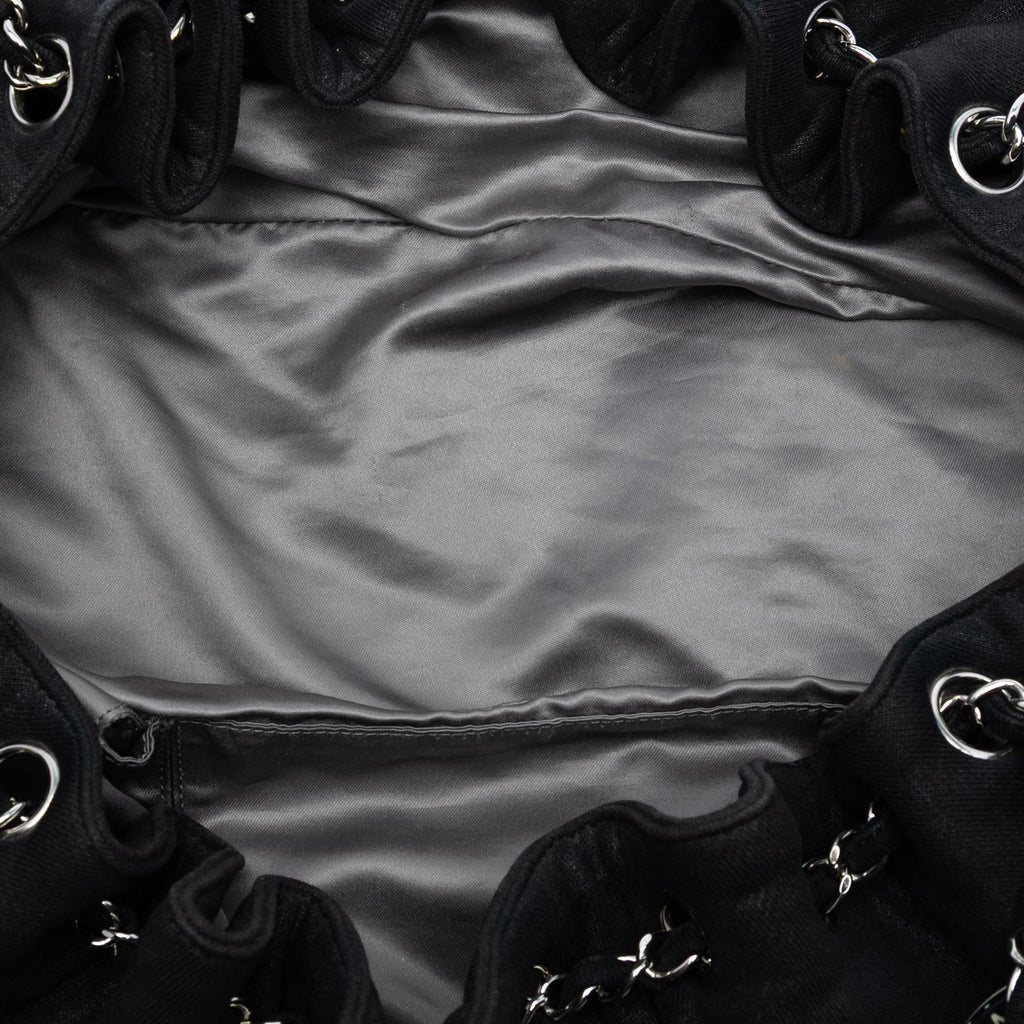 Chanel Jersey Melrose Cabas