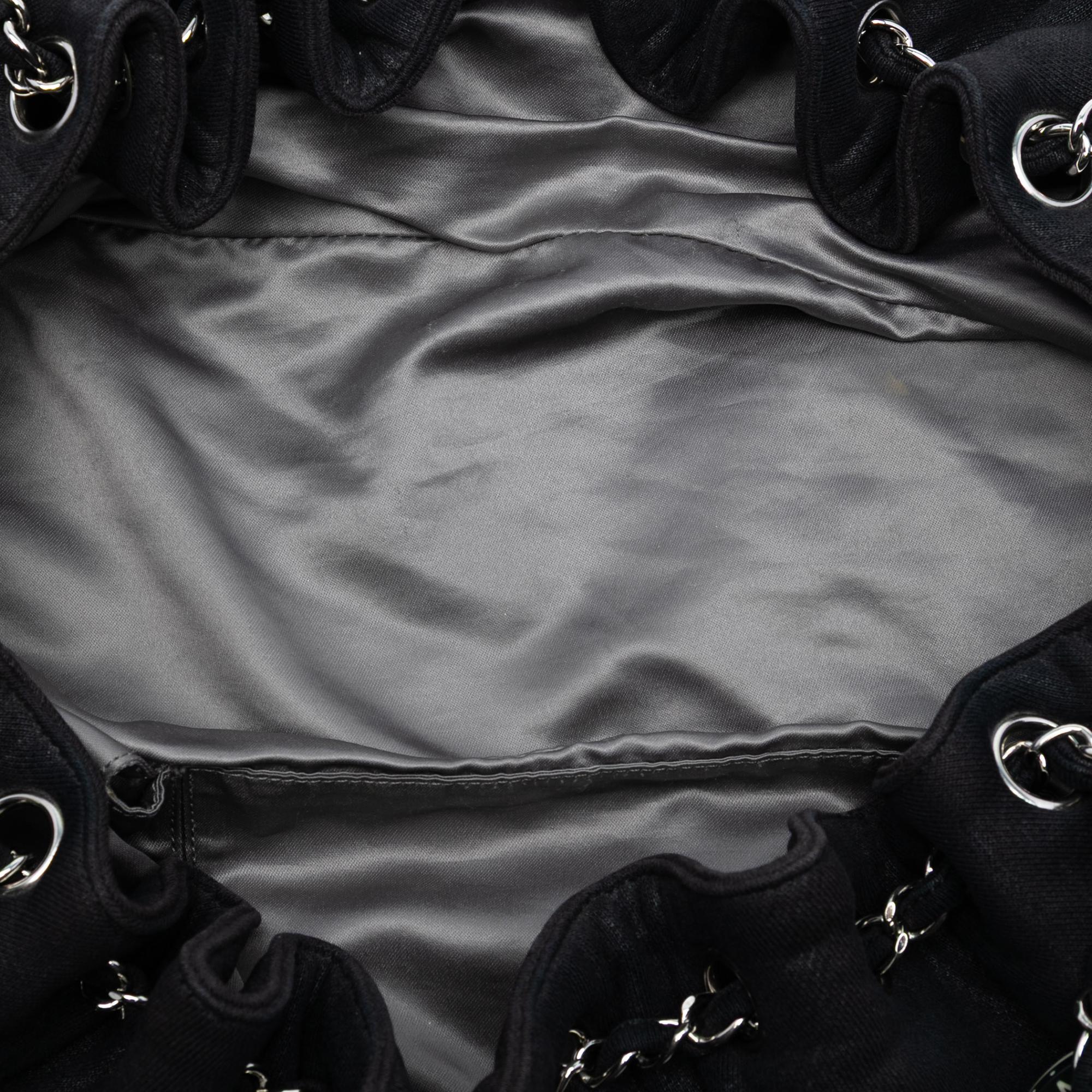 Chanel Jersey Melrose Cabas