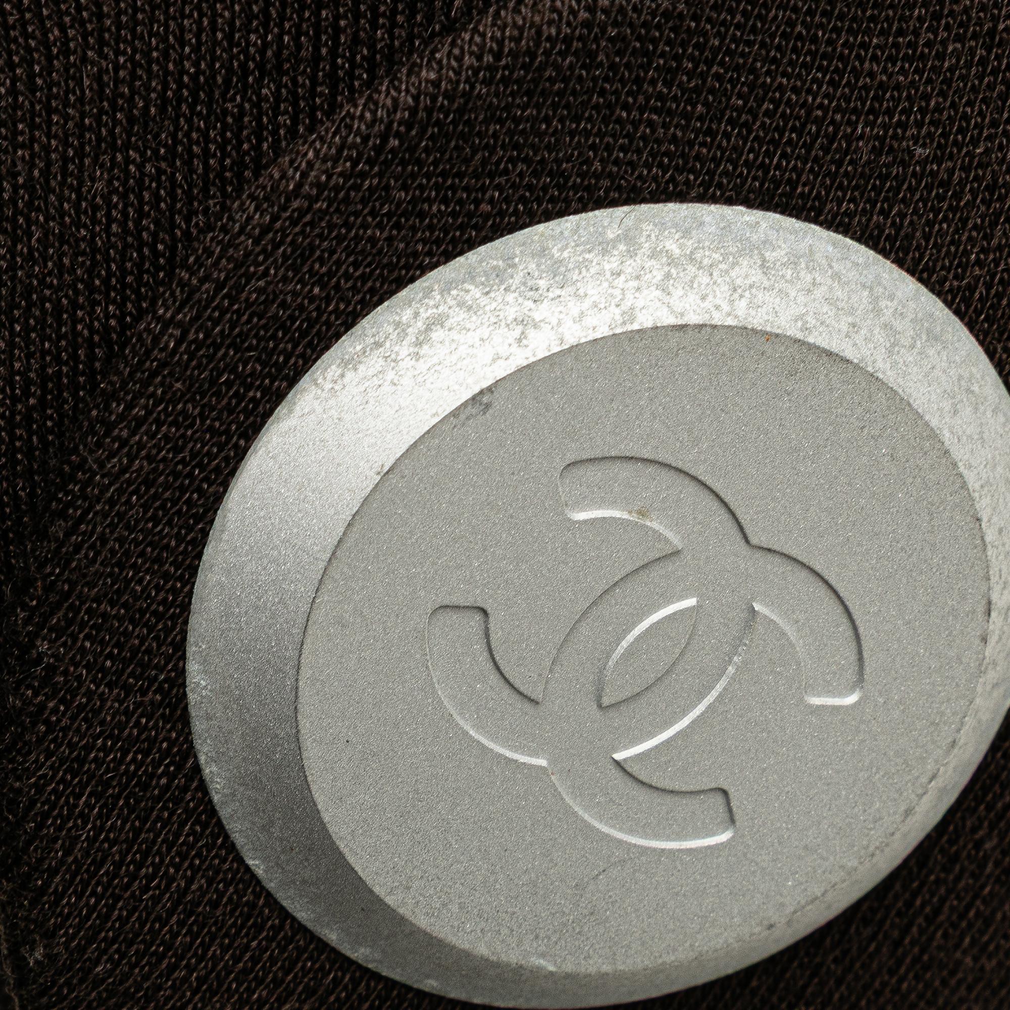 Chanel Jersey Millennium 2005 Hard Case Hip Bag