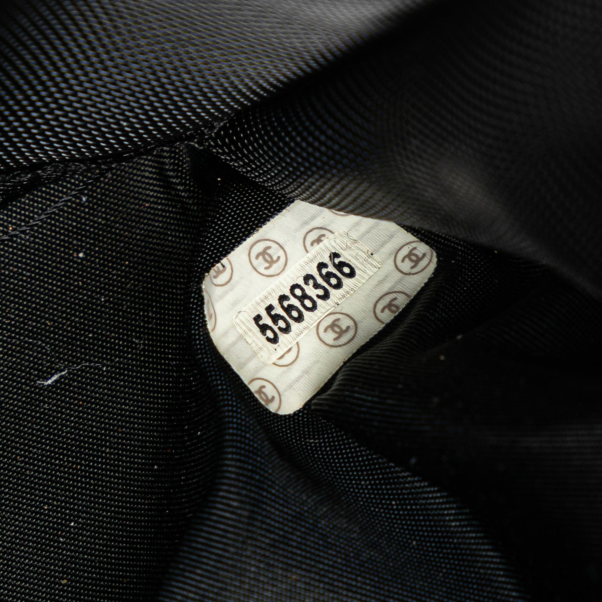 Chanel Jersey Millennium 2005 Hard Case Hip Bag