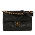 Chanel Jumbo CC Quilted Caviar Chunky Chain Flap