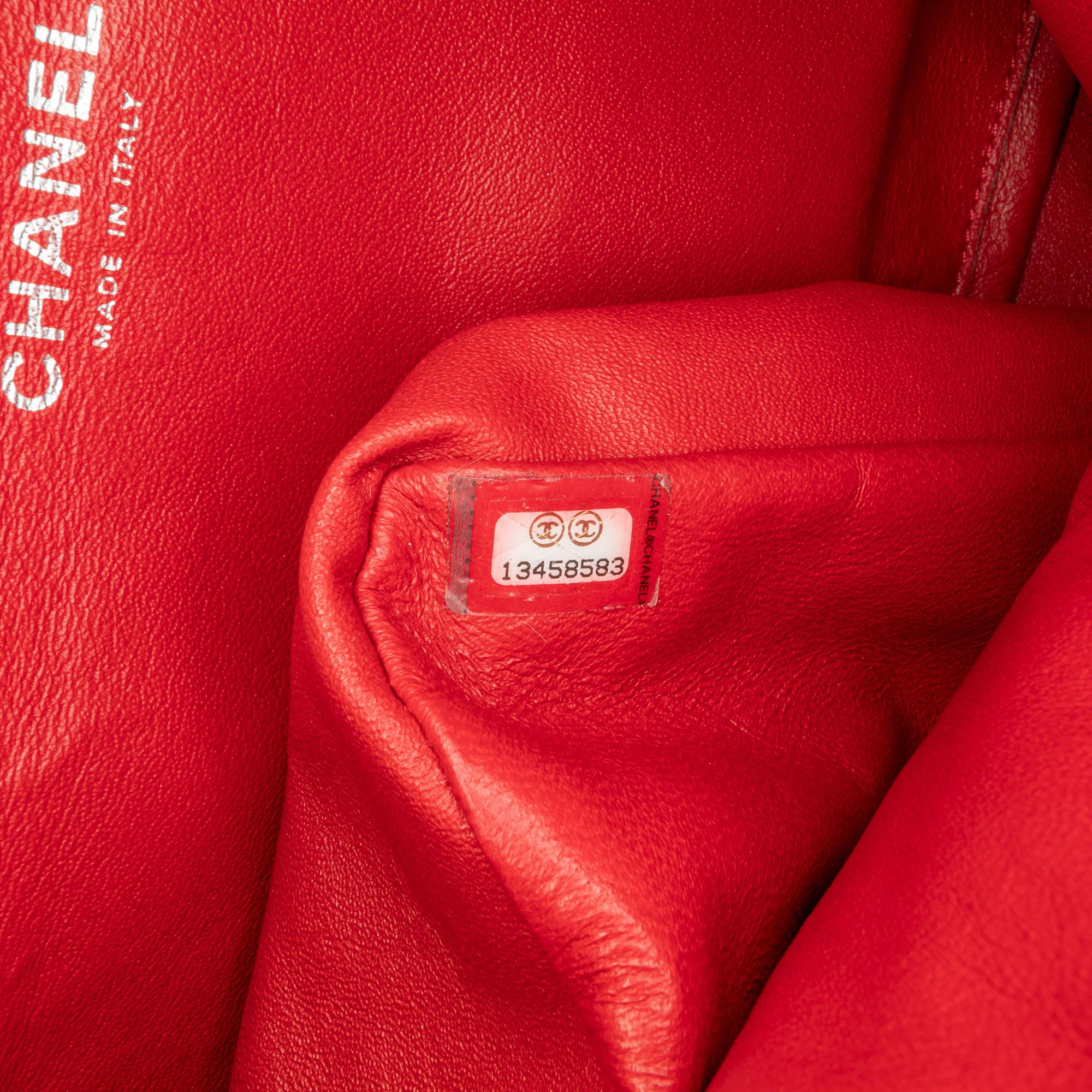 Chanel Jumbo Chevron Patent Single Flap (SHG-q2Z09k)