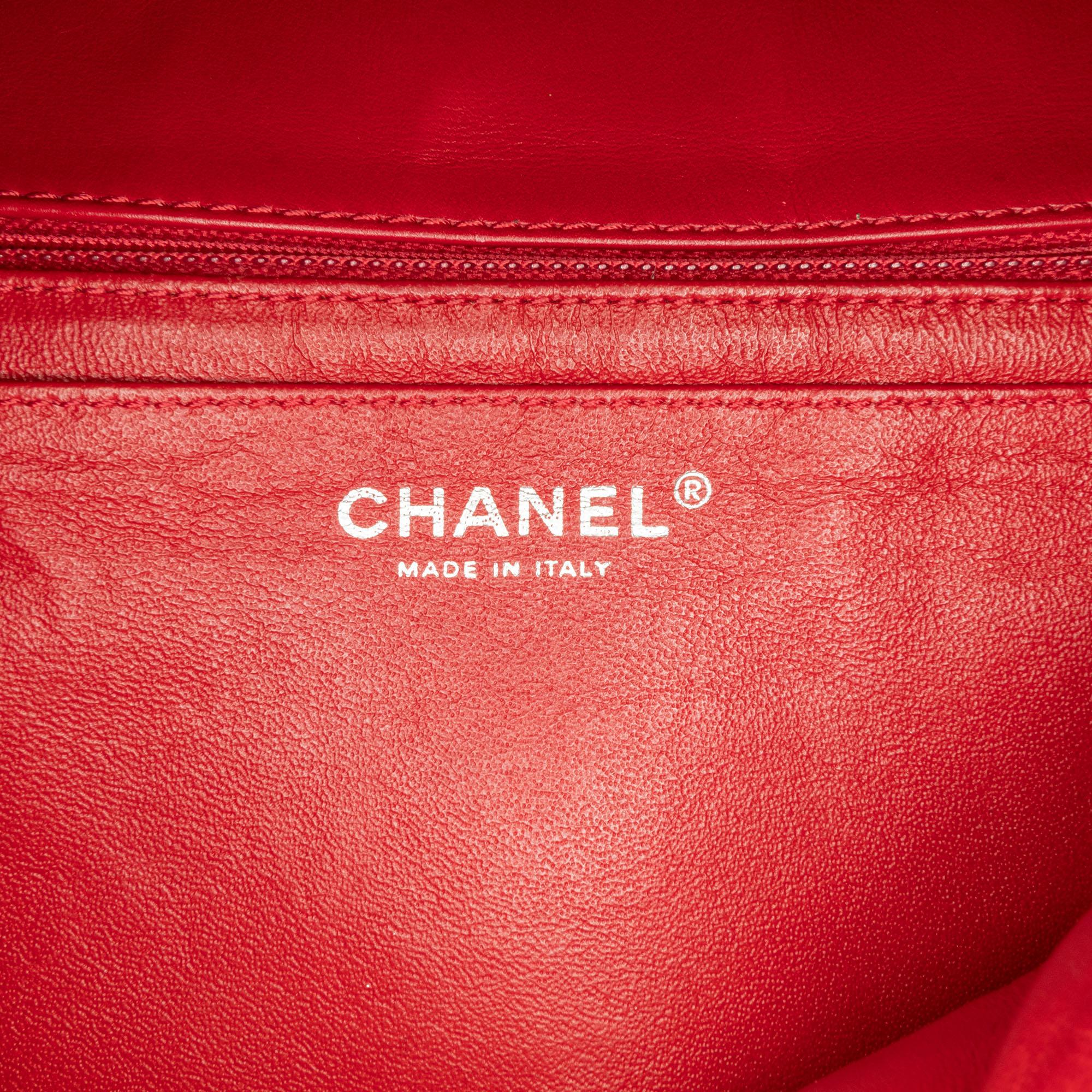 Chanel Jumbo Chevron Patent Single Flap (SHG-q2Z09k)