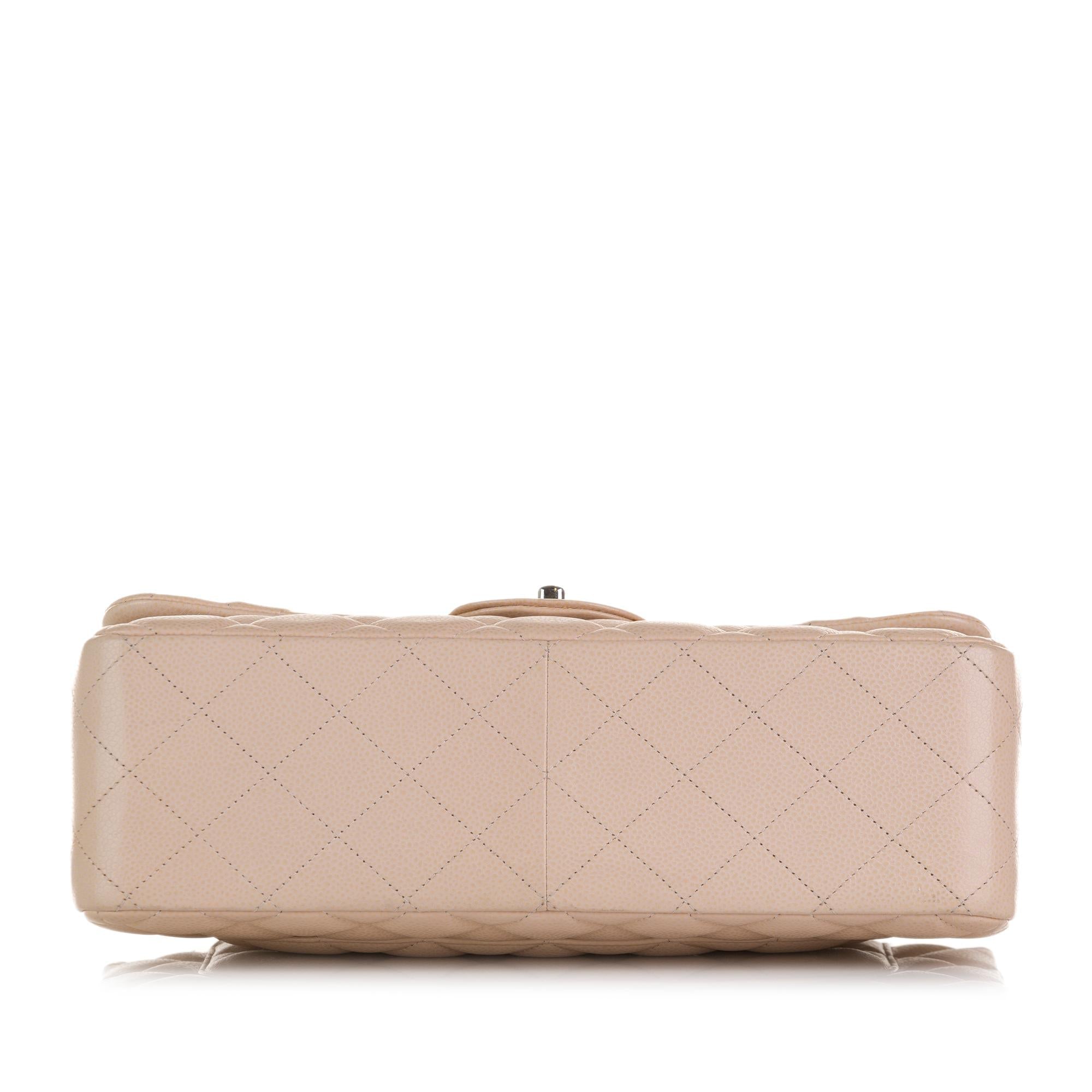 Chanel Jumbo Classic Caviar Double Flap Bag (SHG-KfBpy8)