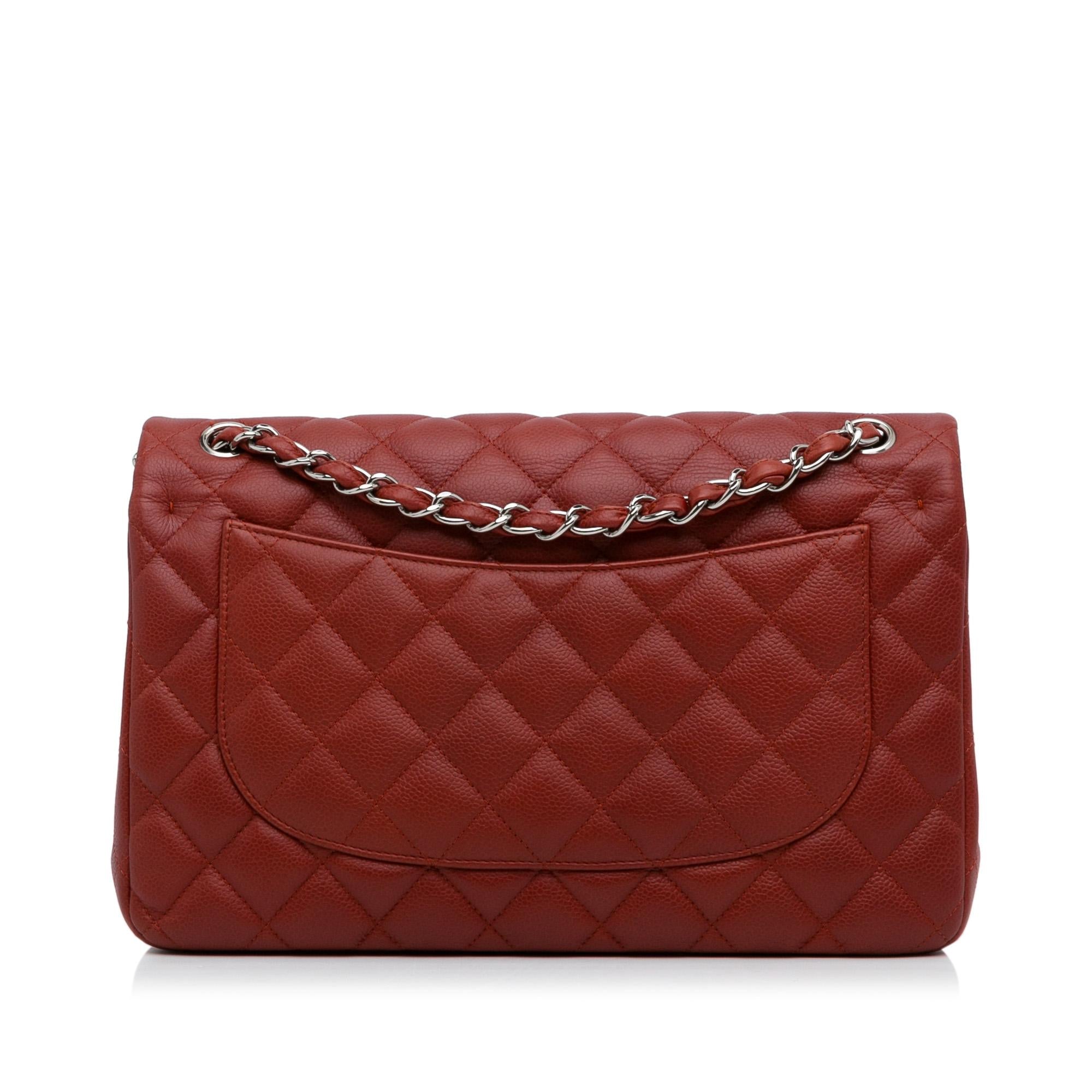 Chanel Jumbo Classic Caviar Double Flap (SHG-p095Cx)