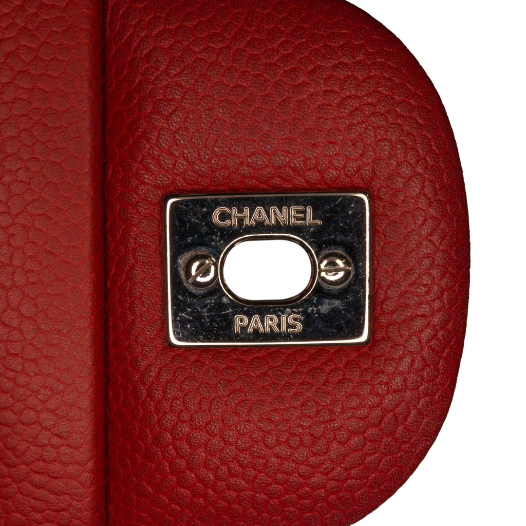 Chanel Jumbo Classic Caviar Double Flap (SHG-p095Cx)