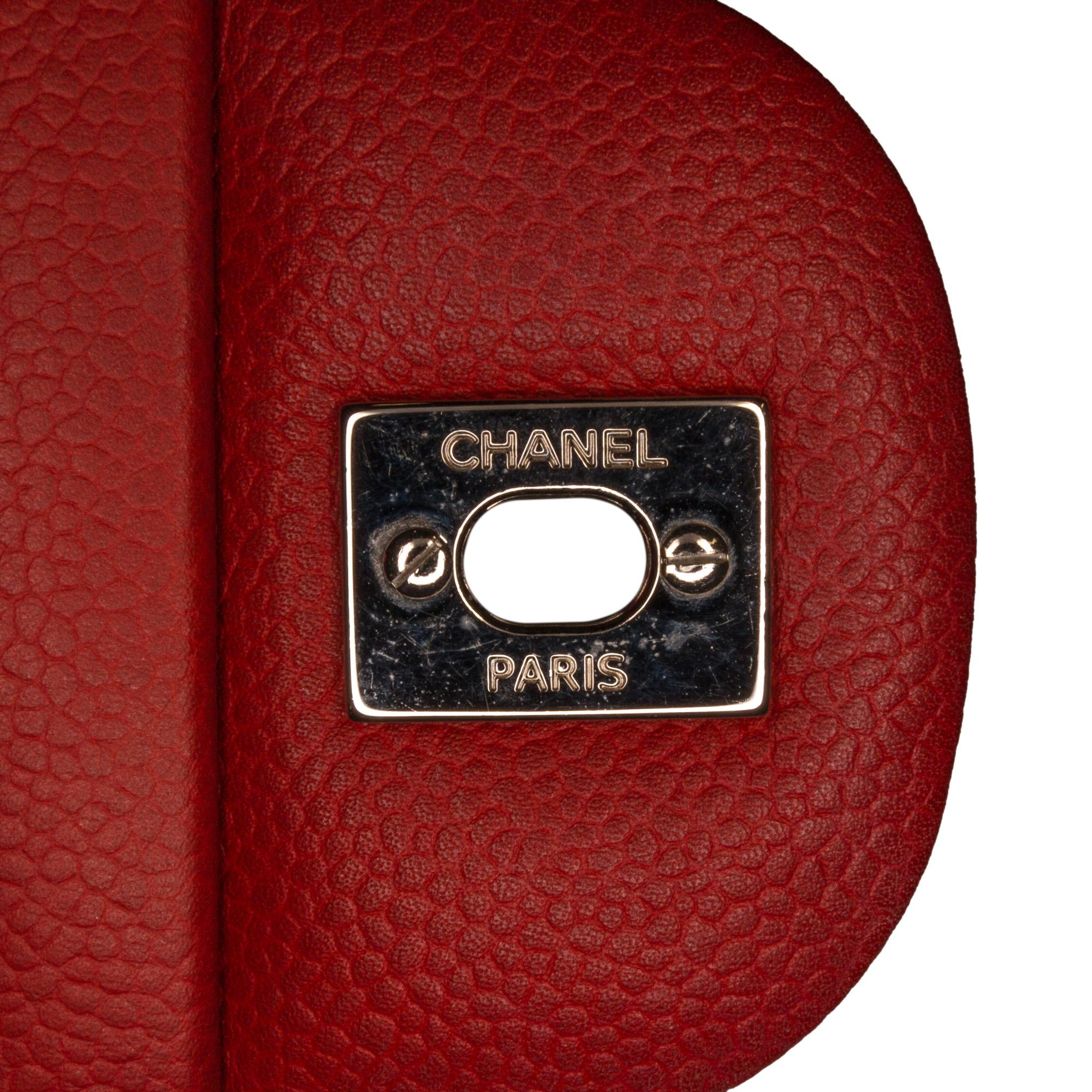 Chanel Jumbo Classic Caviar Double Flap (SHG-p095Cx)