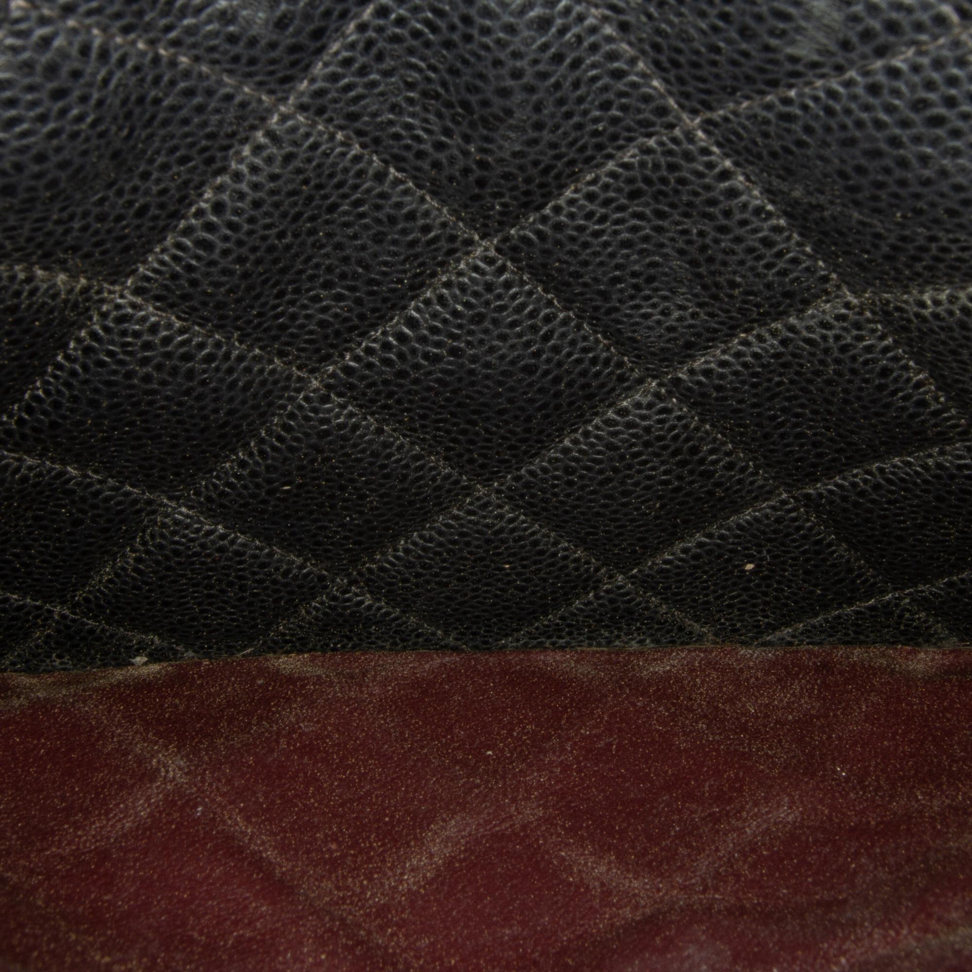 Chanel Jumbo Classic Caviar Double Flap (SHG-KP2qbj)