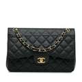 Chanel Jumbo Classic Caviar Double Flap (SHG-KP2qbj)