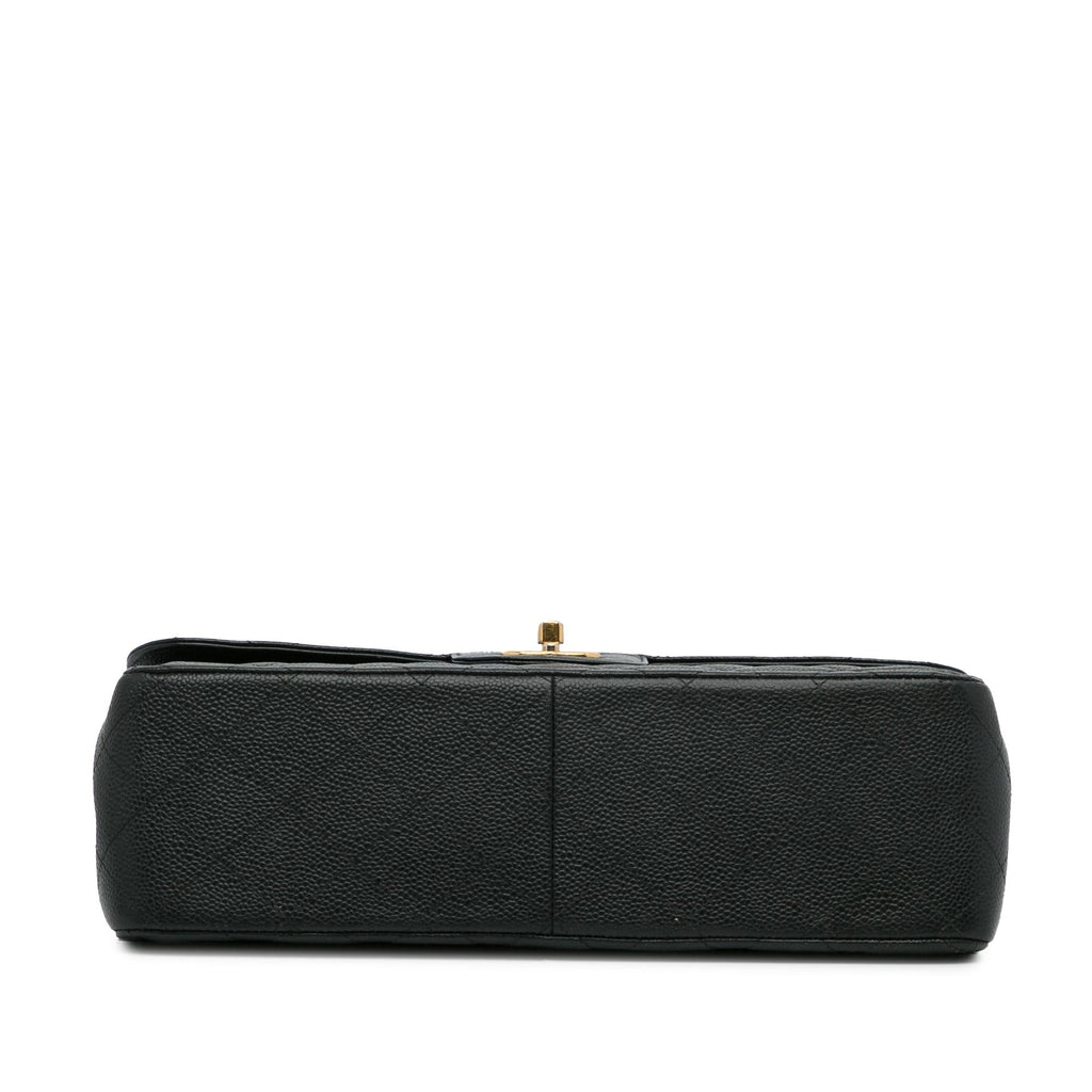 Chanel Jumbo Classic Caviar Double Flap (SHG-KP2qbj)