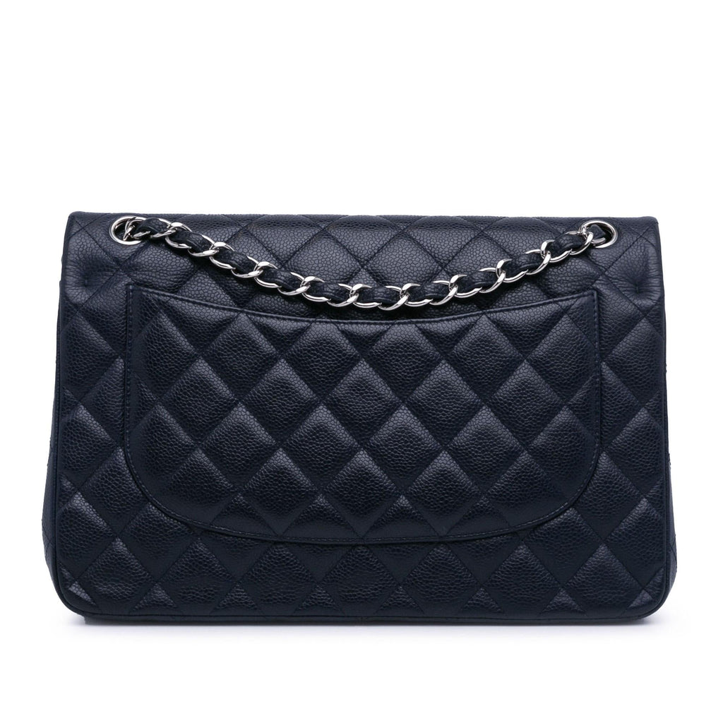Chanel Jumbo Classic Caviar Double Flap (SHG-hrCED5)