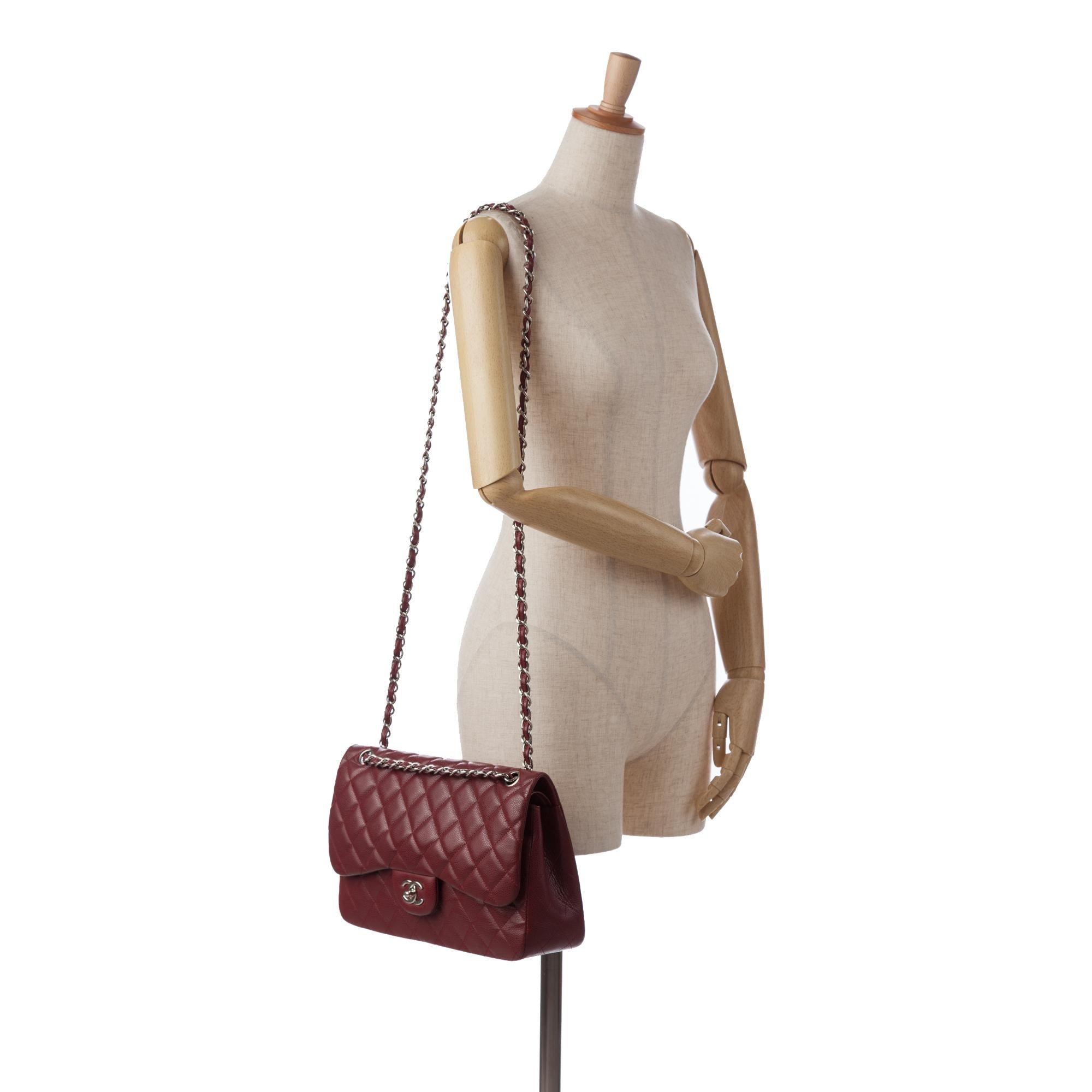 Chanel Jumbo Classic Caviar Double Flap (SHG-KjVUlS)