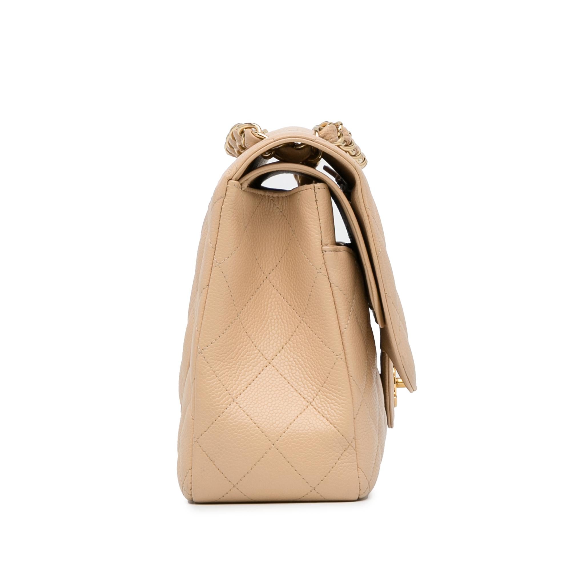 Chanel Jumbo Classic Caviar Double Flap (SHG-lqMXv8)