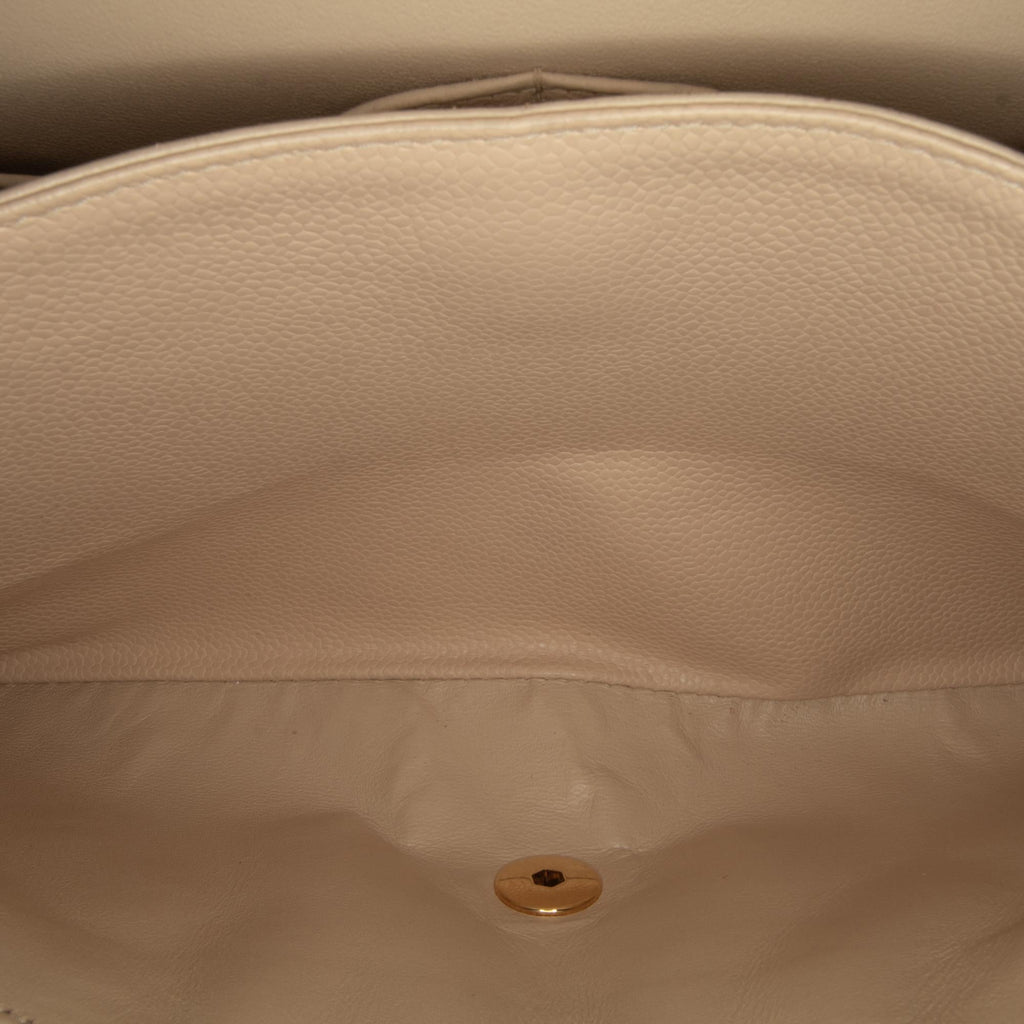 Chanel Jumbo Classic Caviar Double Flap (SHG-lqMXv8)