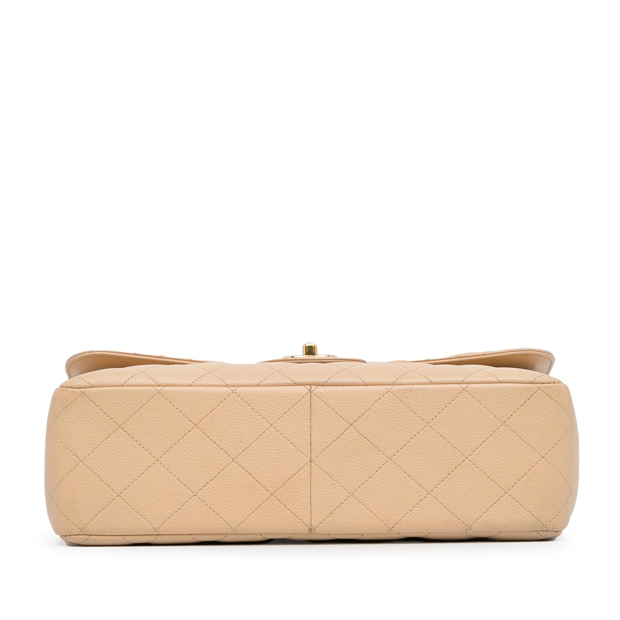 Chanel Jumbo Classic Caviar Double Flap (SHG-lqMXv8)