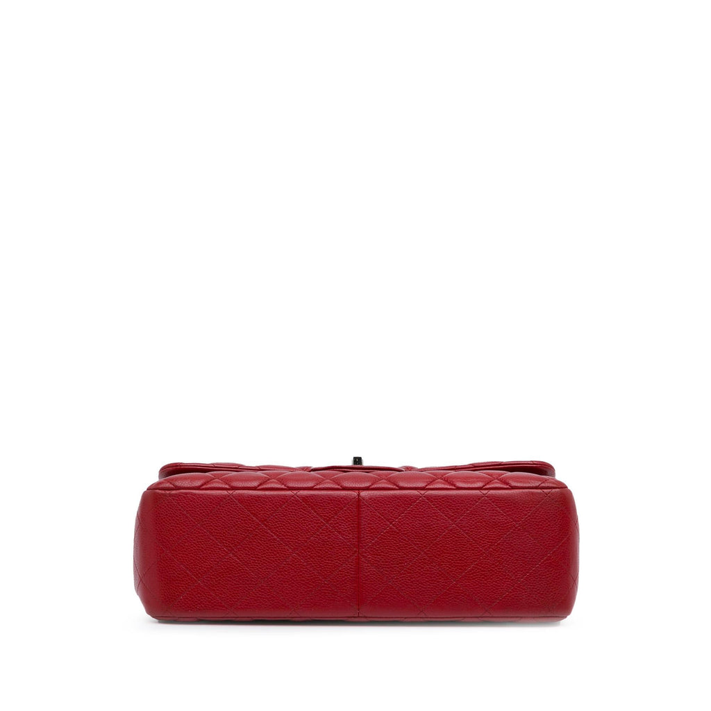 Chanel Jumbo Classic Caviar Double Flap (SHG-gVBzob)