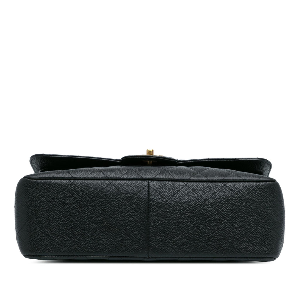 Chanel Jumbo Classic Caviar Double Flap (SHG-DrtEqA)