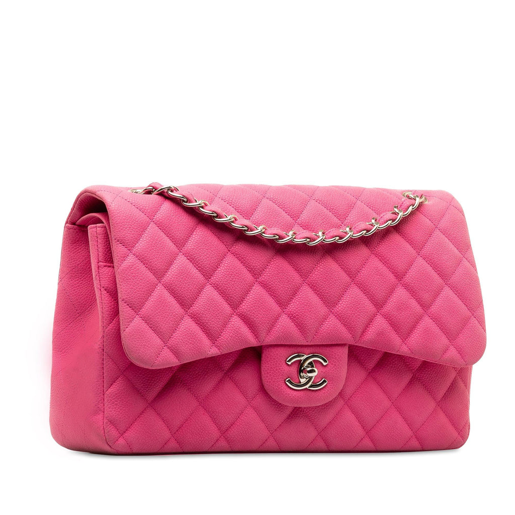 Chanel Jumbo Classic Caviar Double Flap (SHG-6et6P0)