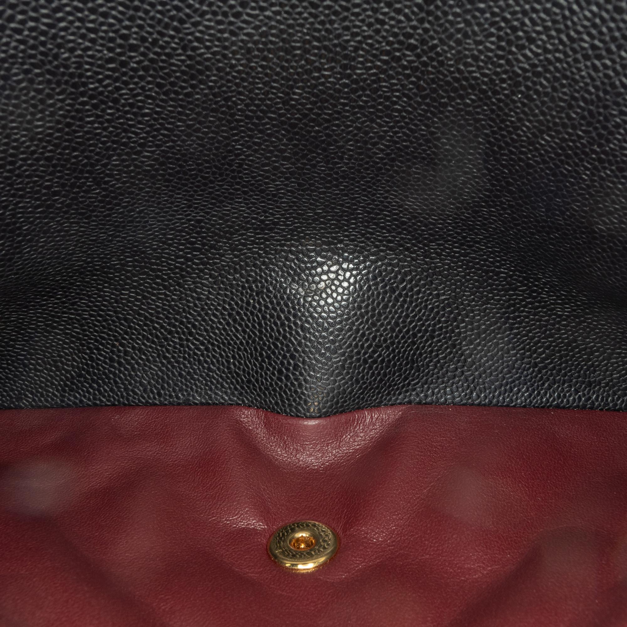 Chanel Jumbo Classic Caviar Double Flap (SHG-uGolu5)