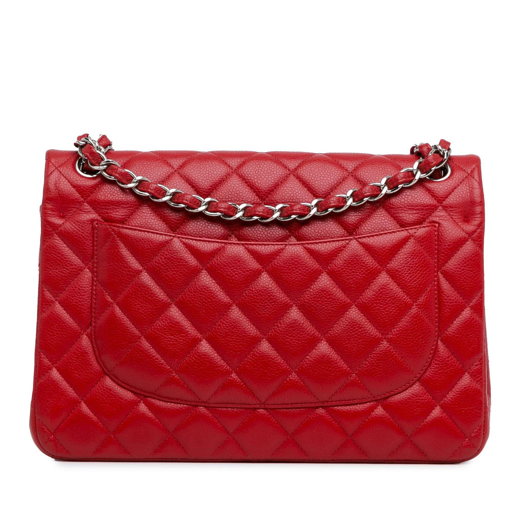 Chanel Jumbo Classic Caviar Double Flap (SHG-DAHxqp)
