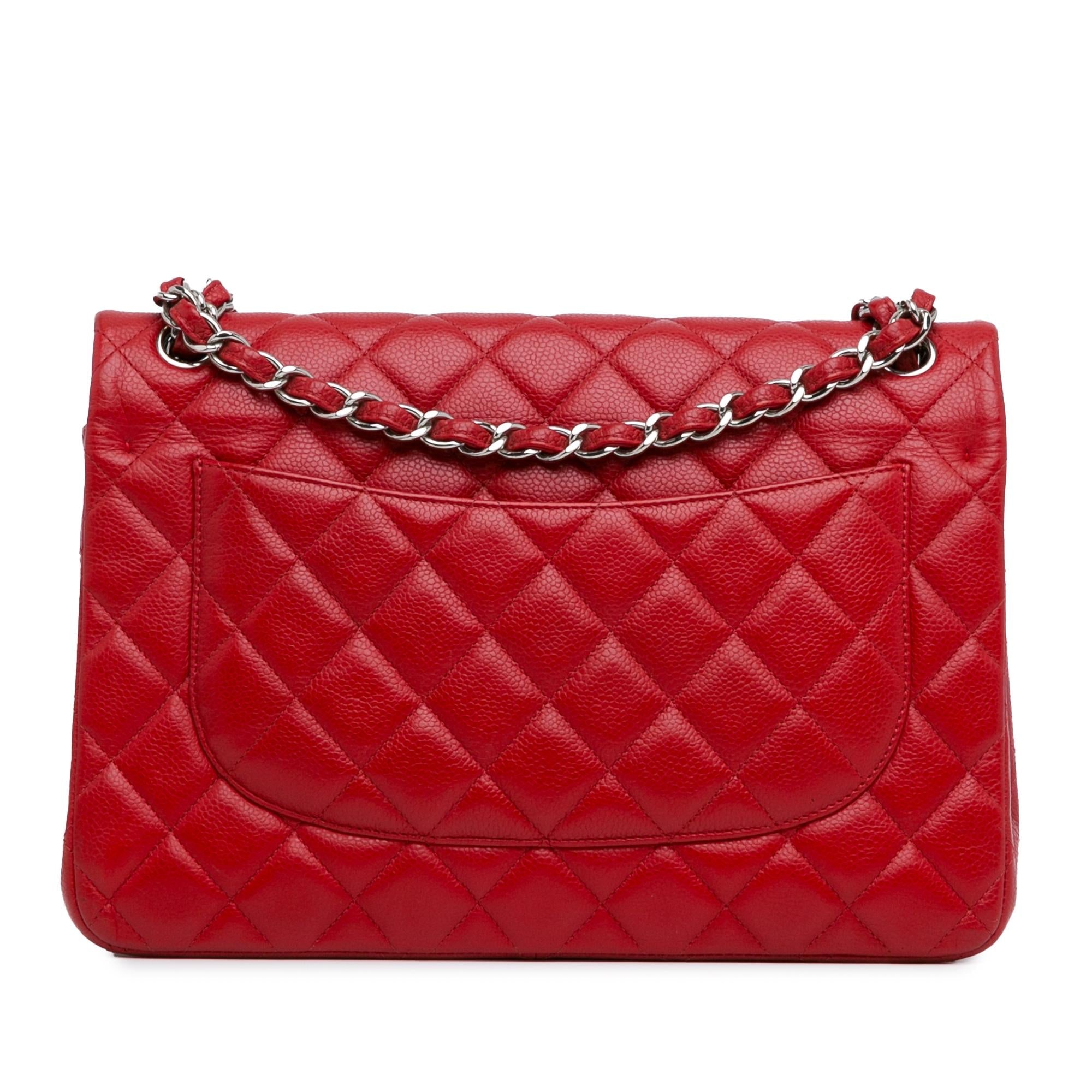 Chanel Jumbo Classic Caviar Double Flap (SHG-DAHxqp)