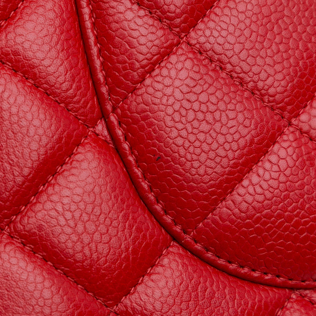 Chanel Jumbo Classic Caviar Double Flap (SHG-DAHxqp)