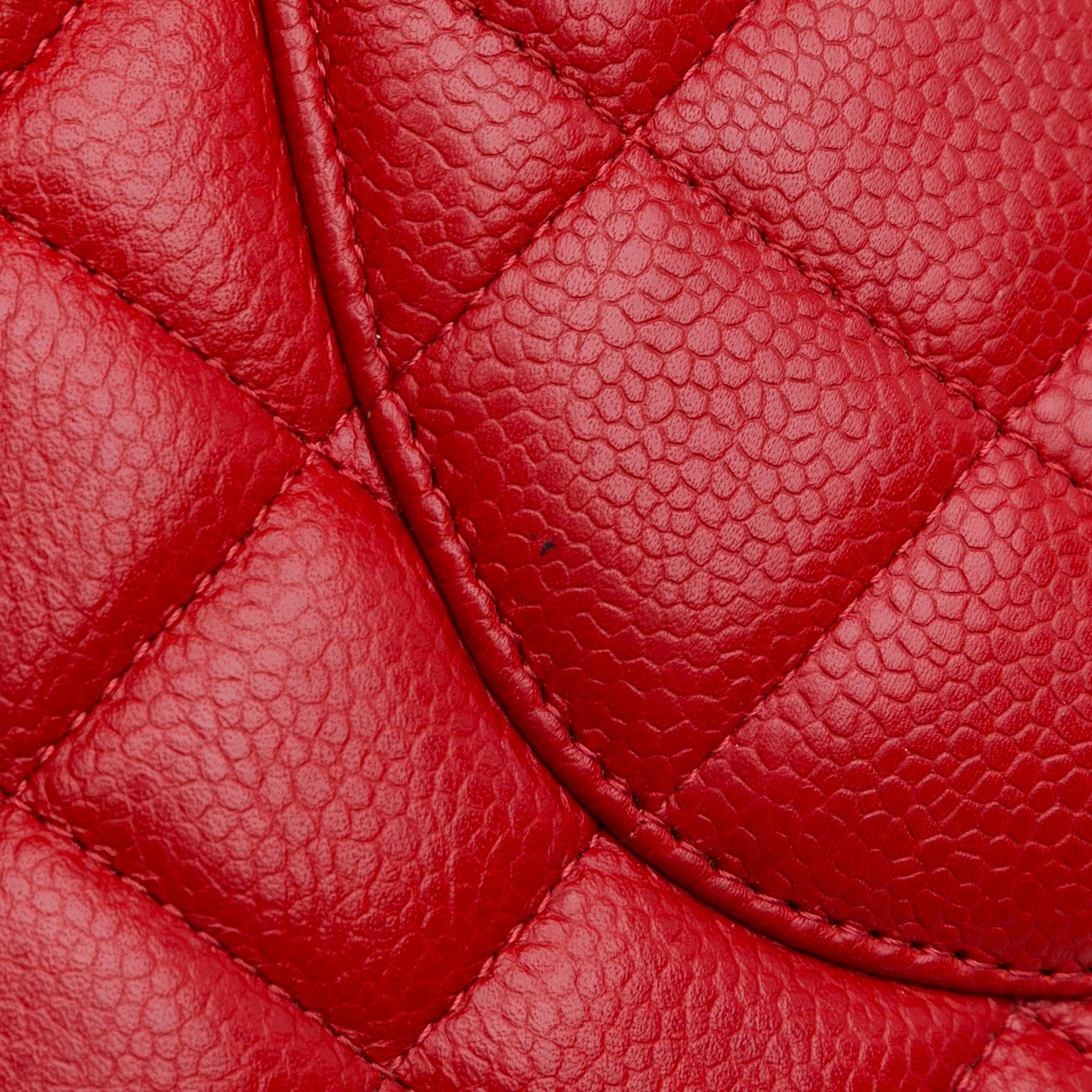 Chanel Jumbo Classic Caviar Double Flap (SHG-DAHxqp)