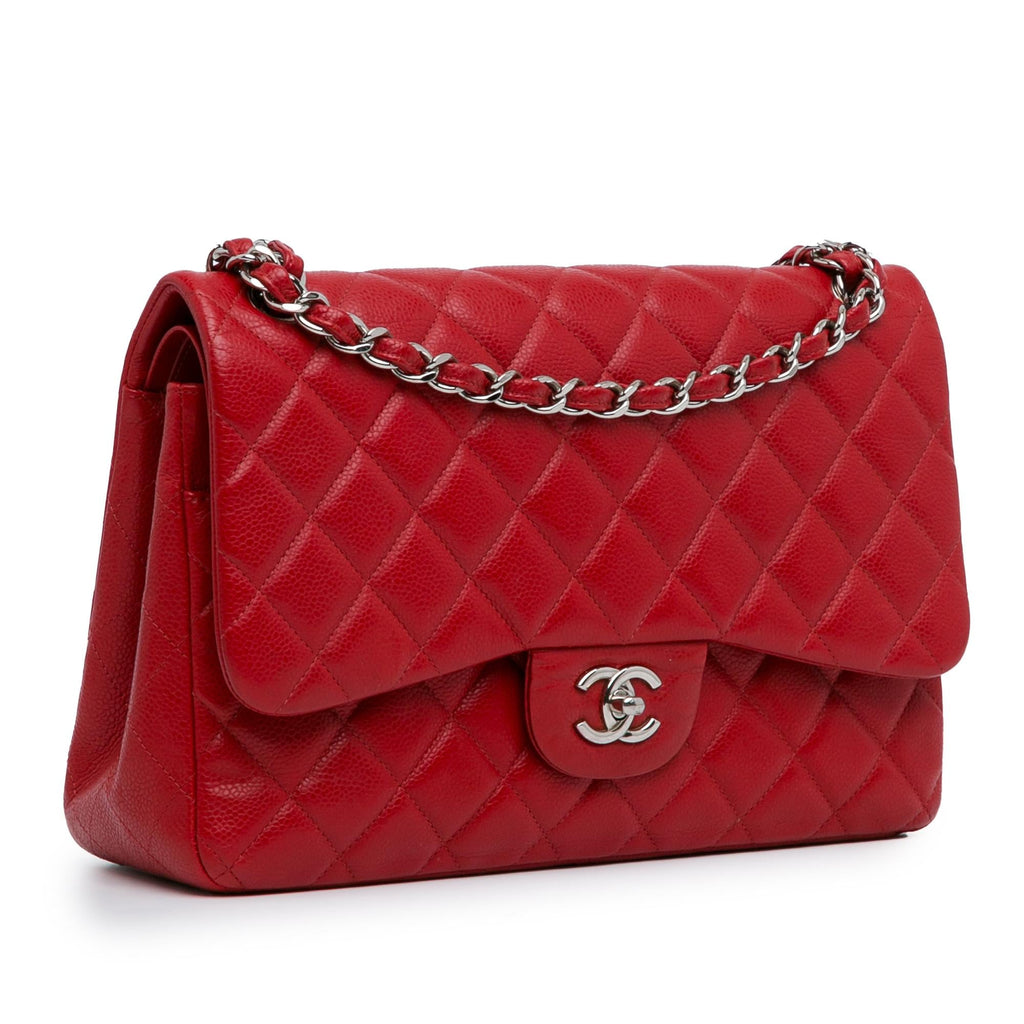 Chanel Jumbo Classic Caviar Double Flap (SHG-DAHxqp)