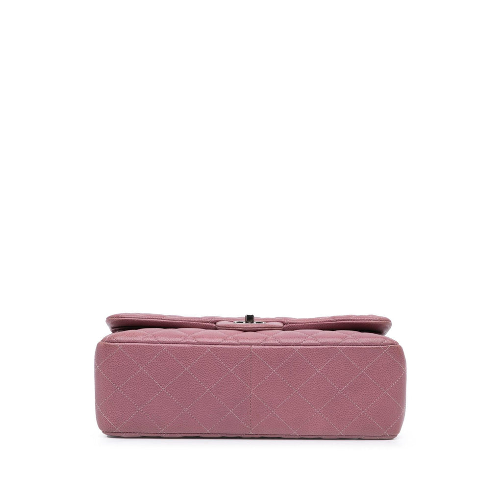 Chanel Jumbo Classic Caviar Double Flap (SHG-2Rknta)