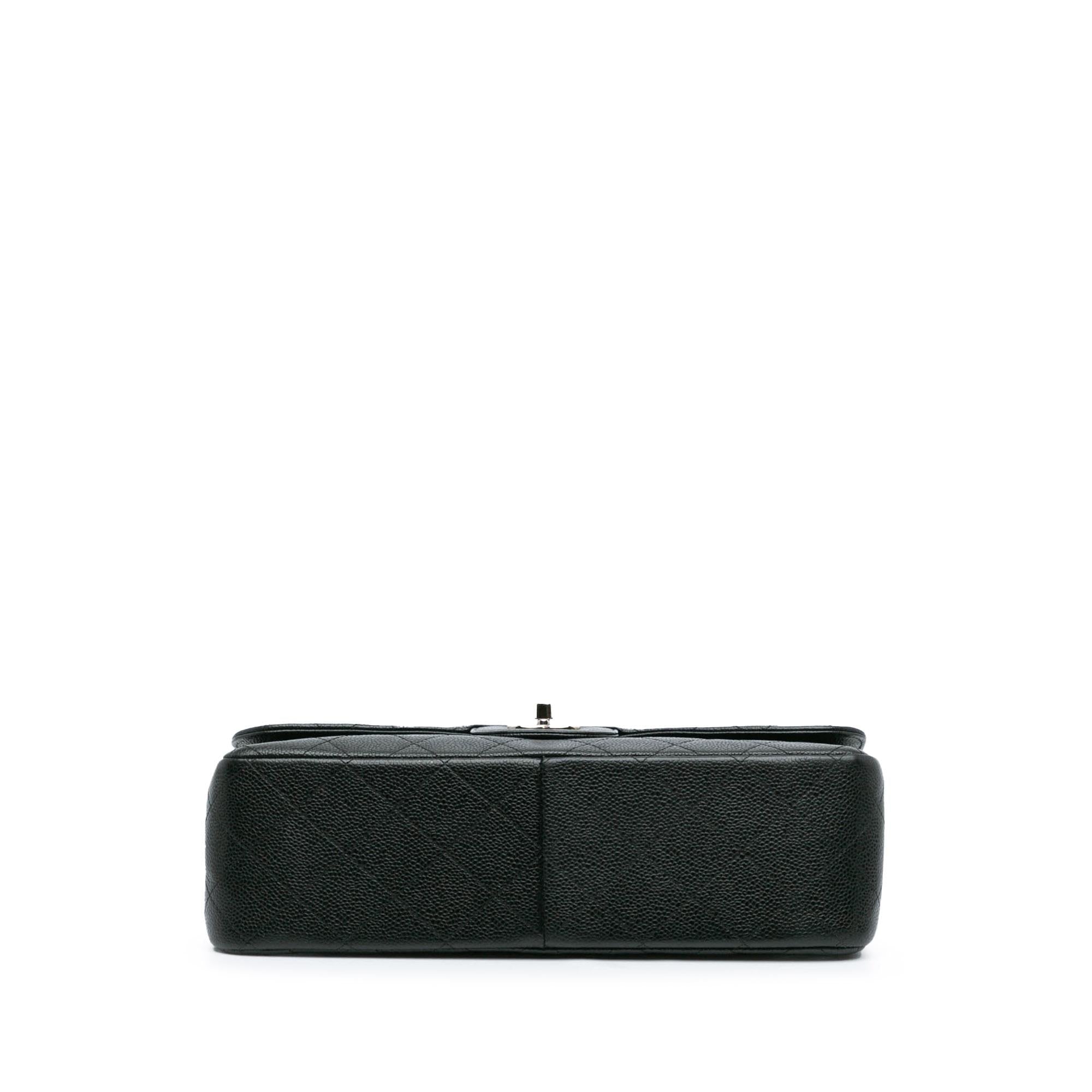 Chanel Jumbo Classic Caviar Double Flap (SHG-5svgjl)