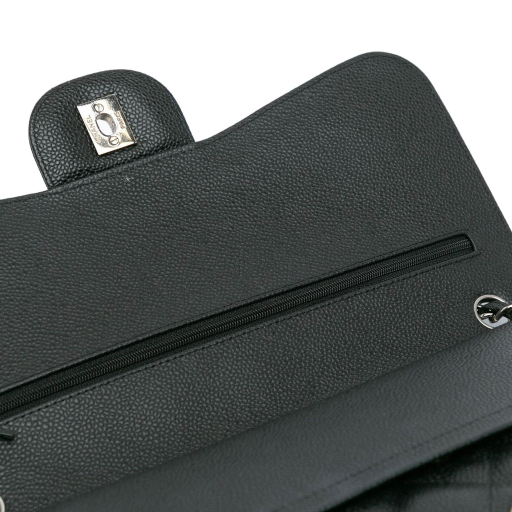 Chanel Jumbo Classic Caviar Double Flap (SHG-5svgjl)