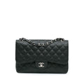 Chanel Jumbo Classic Caviar Double Flap (SHG-5svgjl)
