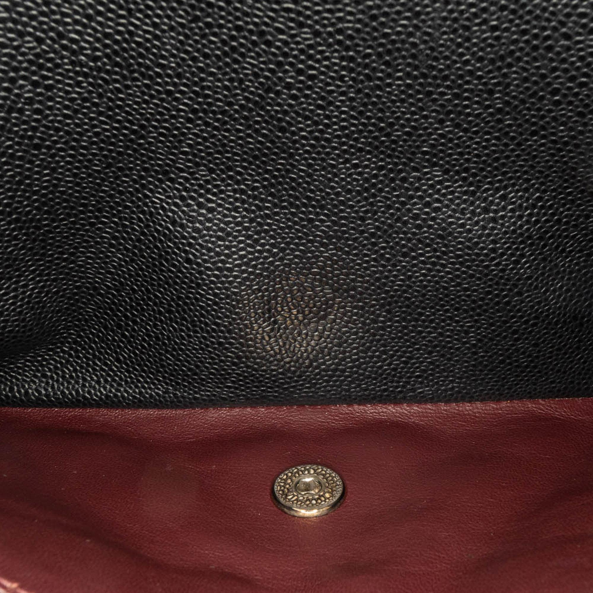 Chanel Jumbo Classic Caviar Double Flap (SHG-5svgjl)
