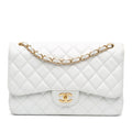 Chanel Jumbo Classic Caviar Double Flap (SHG-kMlTWy)