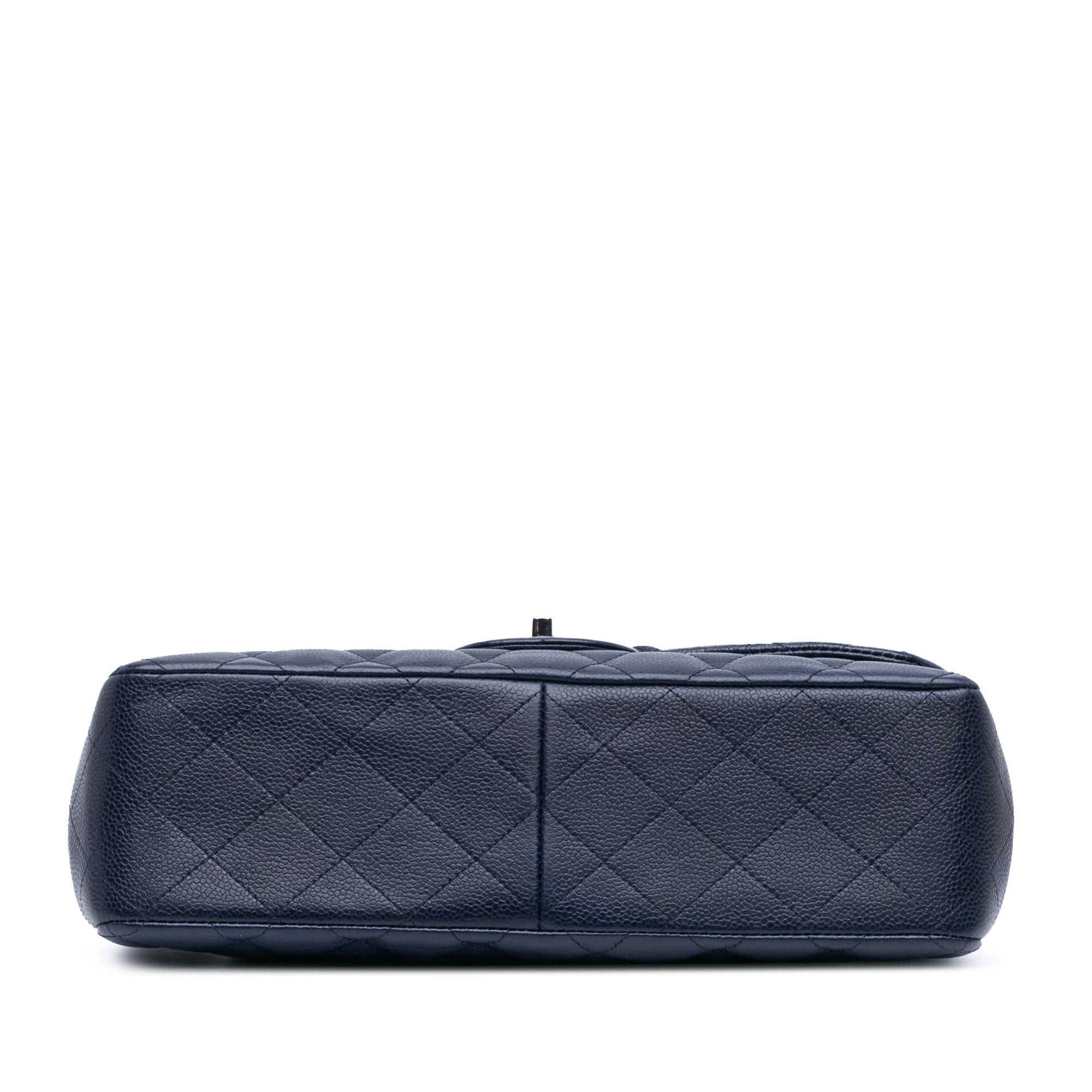 Chanel Jumbo Classic Caviar Double Flap
