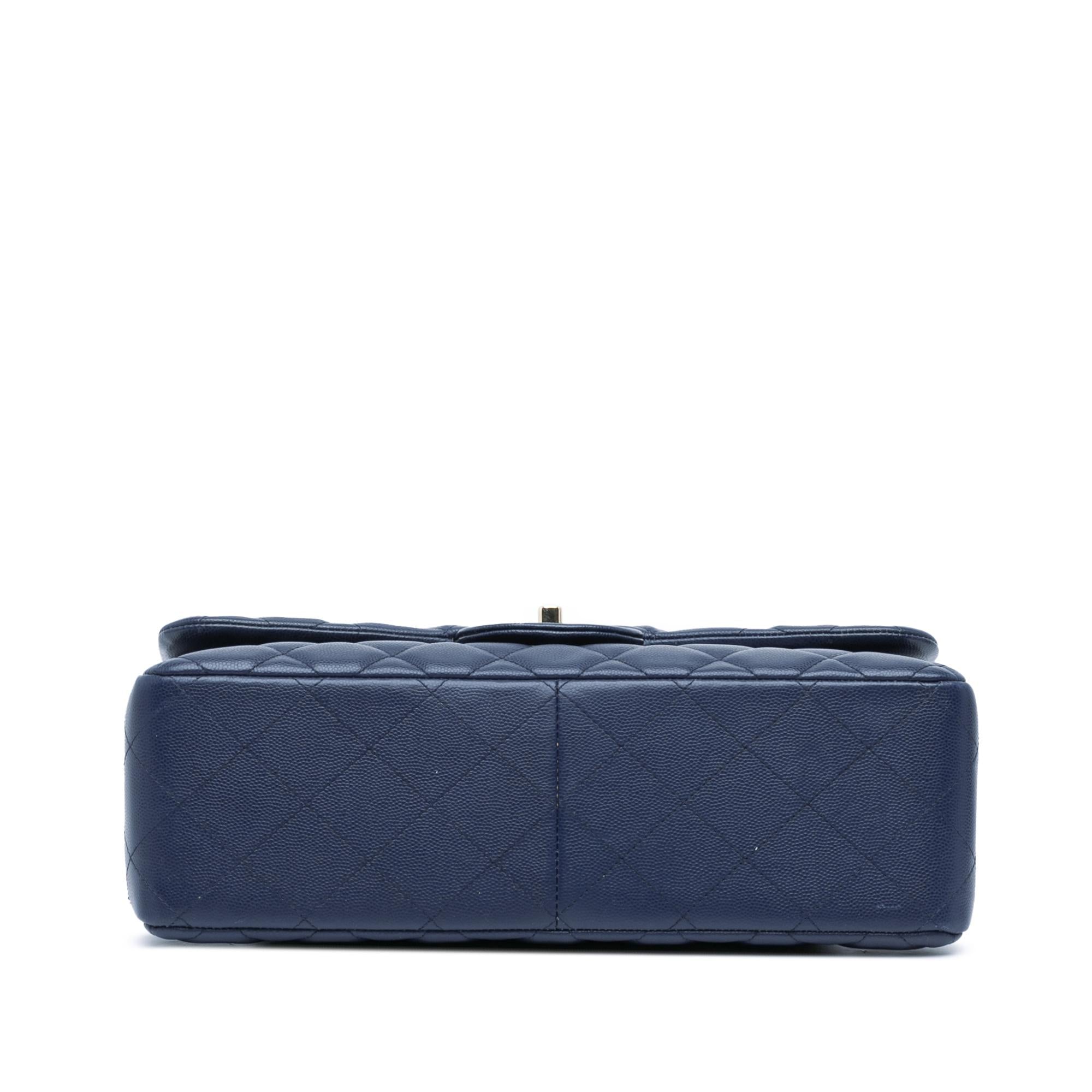 Chanel Jumbo Classic Caviar Double Flap