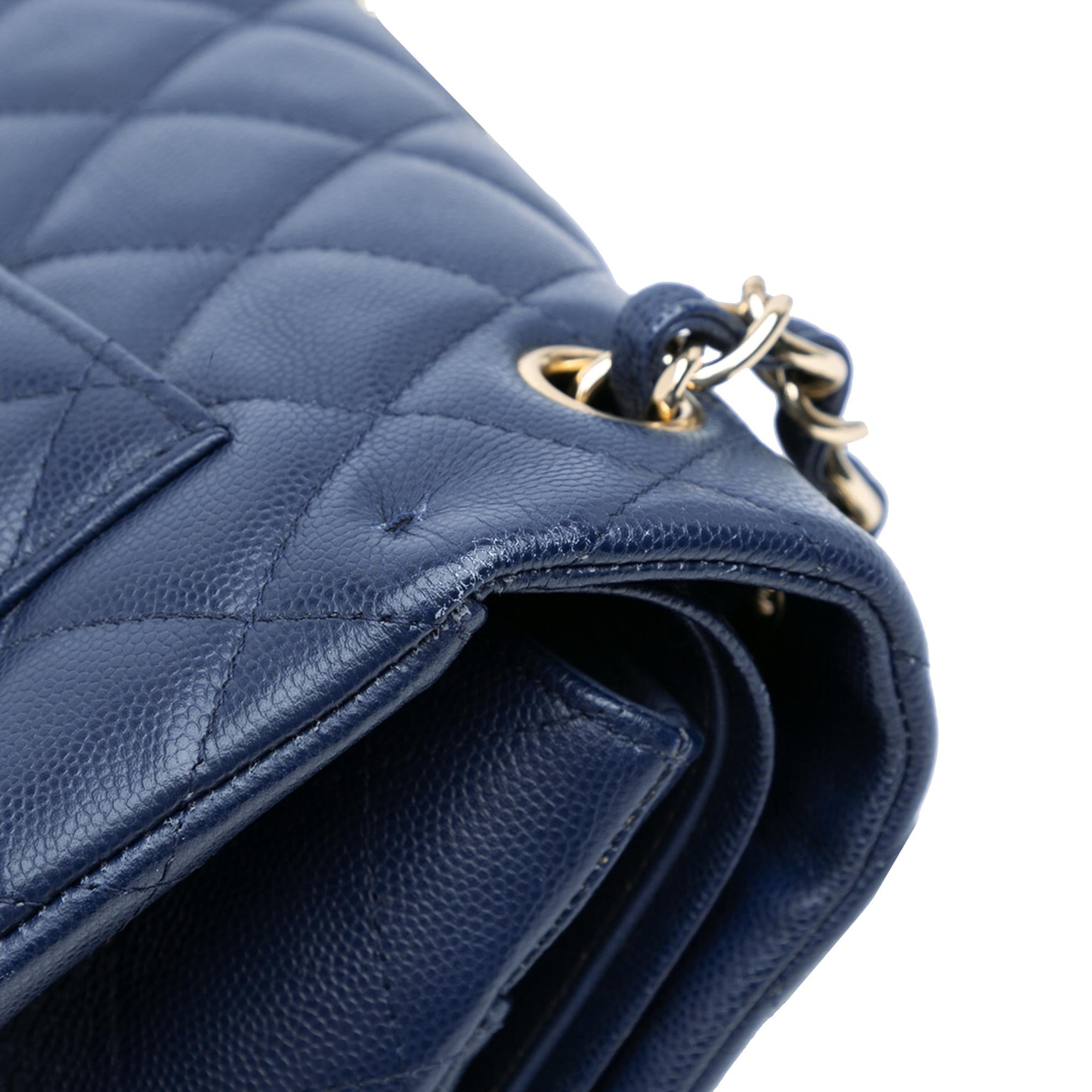 Chanel Jumbo Classic Caviar Double Flap