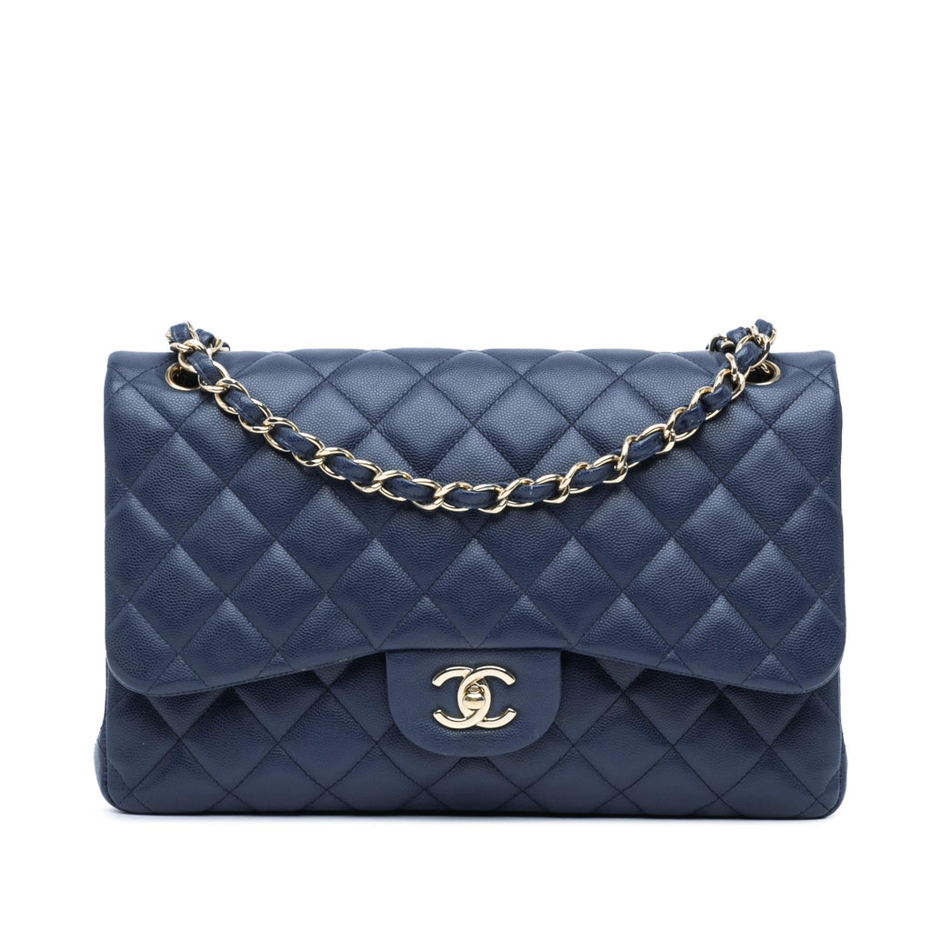 Chanel Jumbo Classic Caviar Double Flap