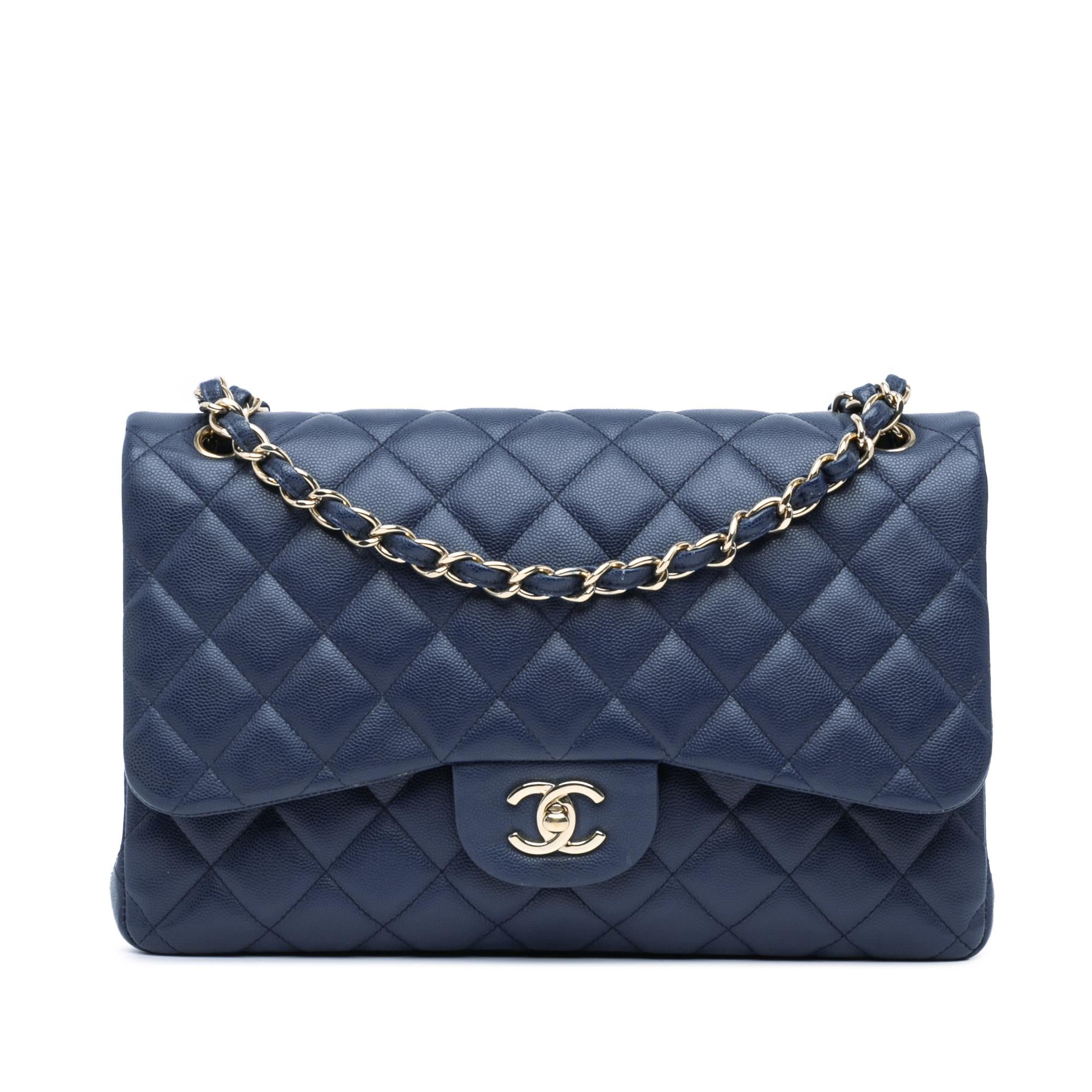 Chanel Jumbo Classic Caviar Double Flap