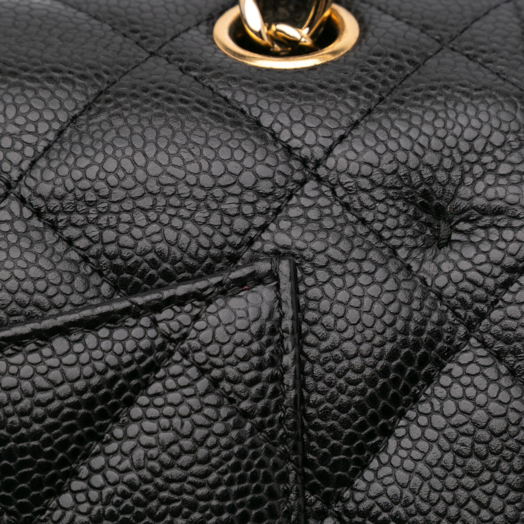 Chanel Jumbo Classic Caviar Double Flap