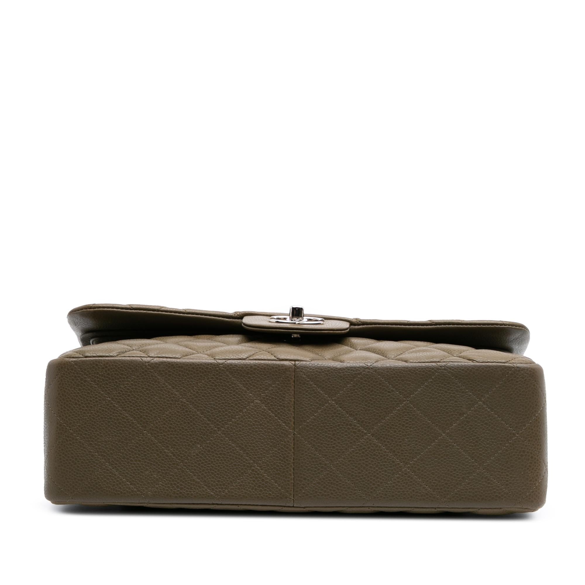 Chanel Jumbo Classic Caviar Double Flap