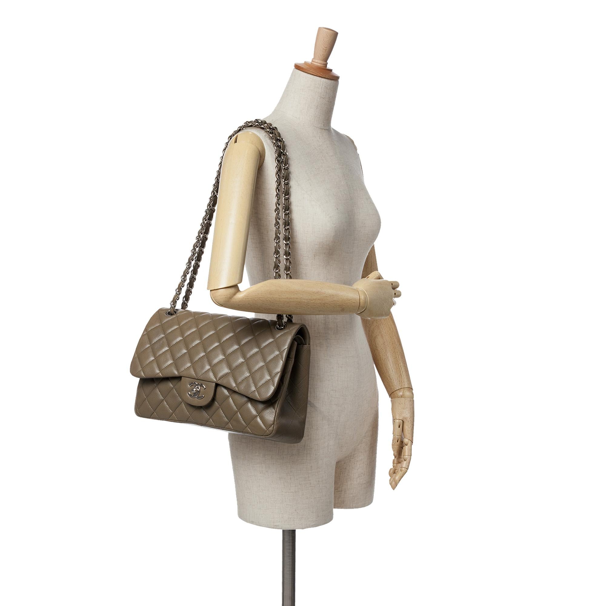 Chanel Jumbo Classic Caviar Double Flap