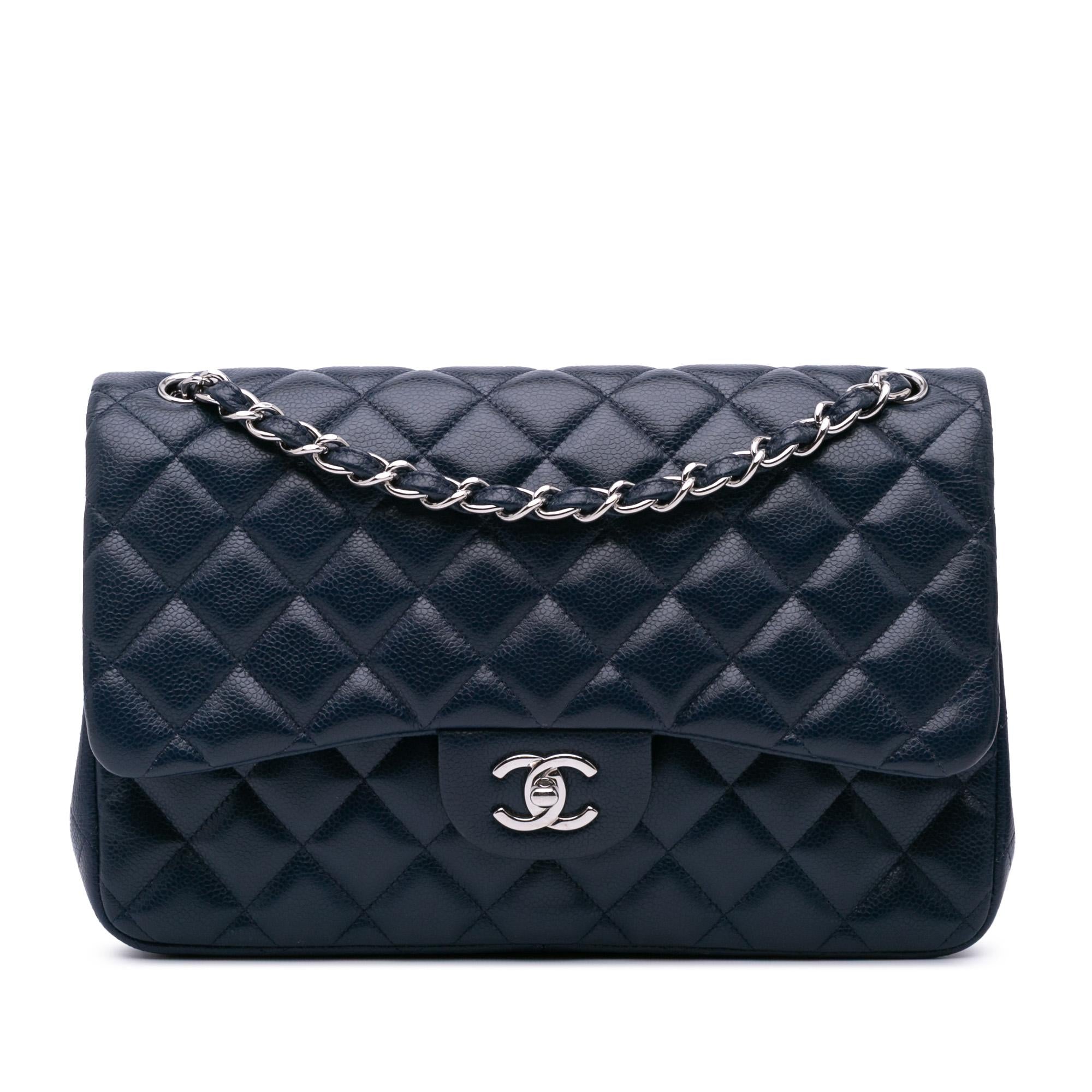 Chanel Jumbo Classic Caviar Double Flap