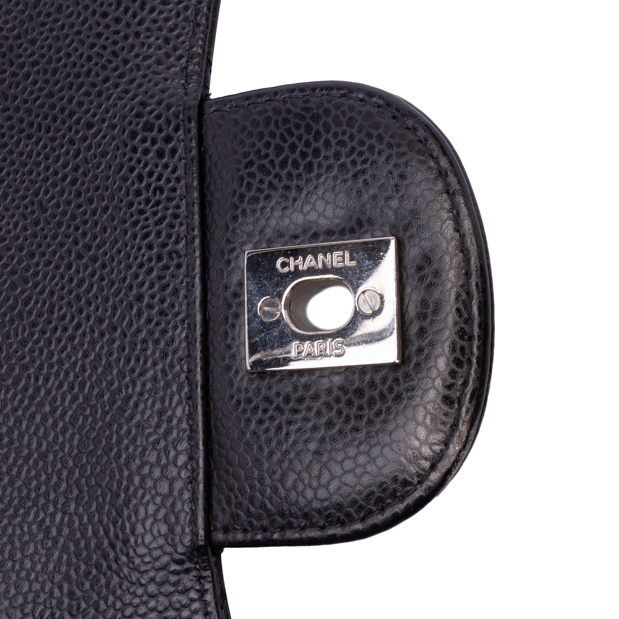 Chanel Jumbo Classic Caviar Double Flap