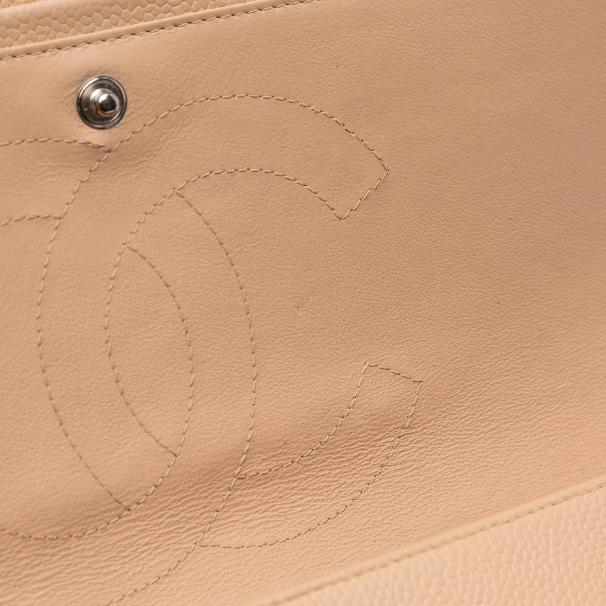 Chanel Jumbo Classic Caviar Double Flap
