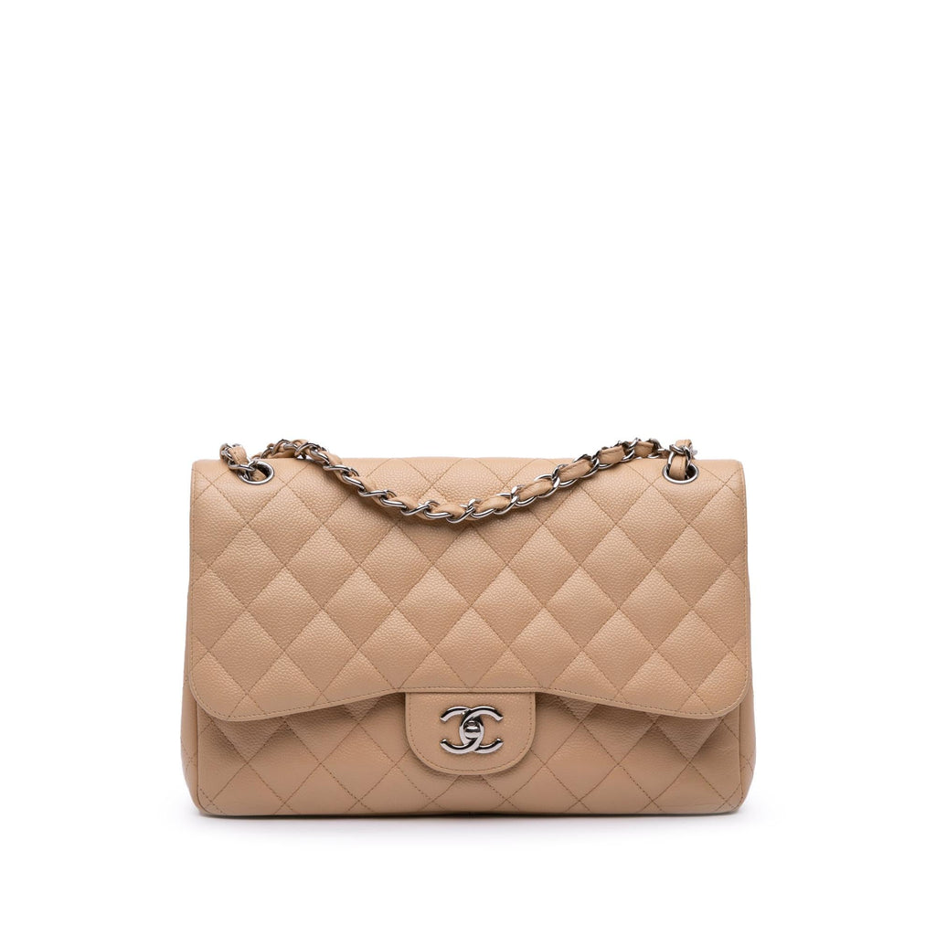 Chanel Jumbo Classic Caviar Double Flap