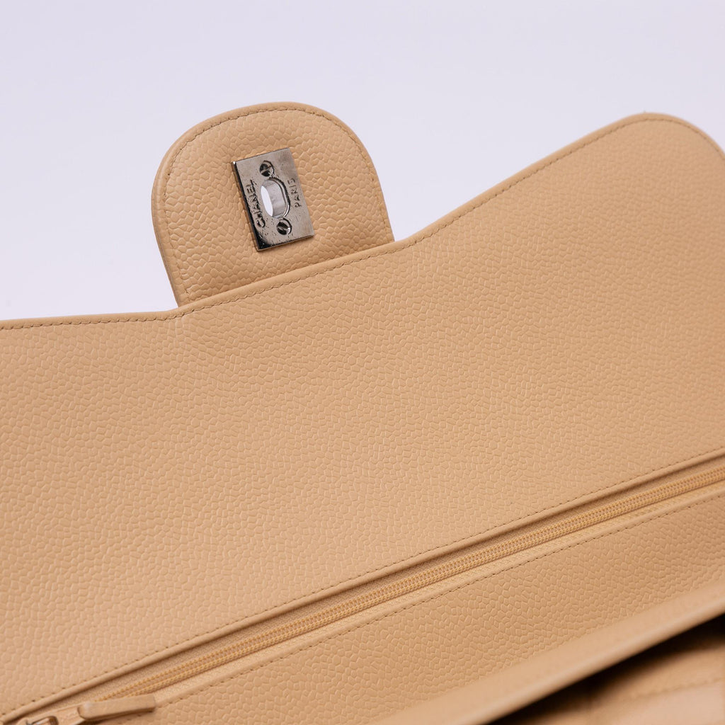 Chanel Jumbo Classic Caviar Double Flap