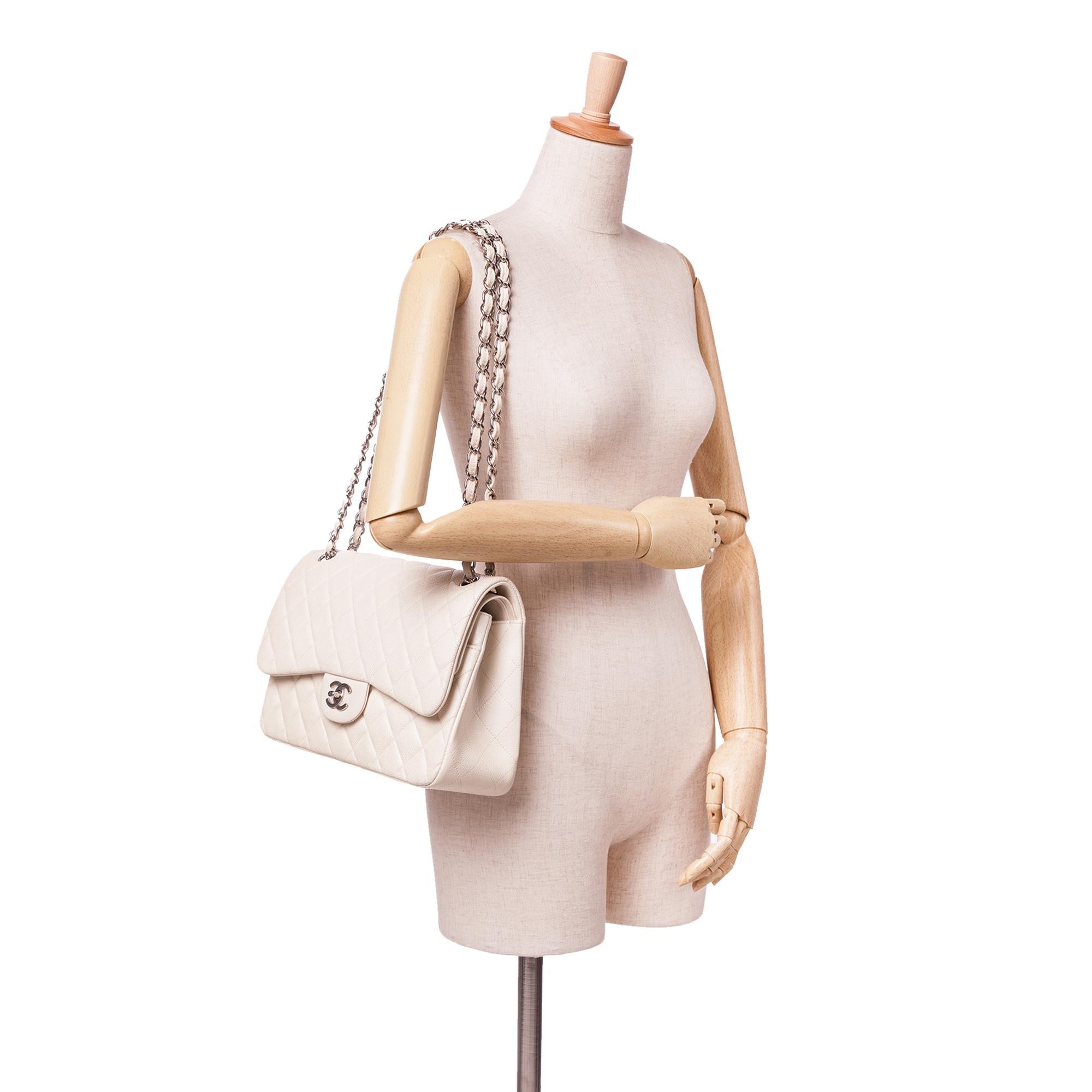 Chanel Jumbo Classic Caviar Double Flap