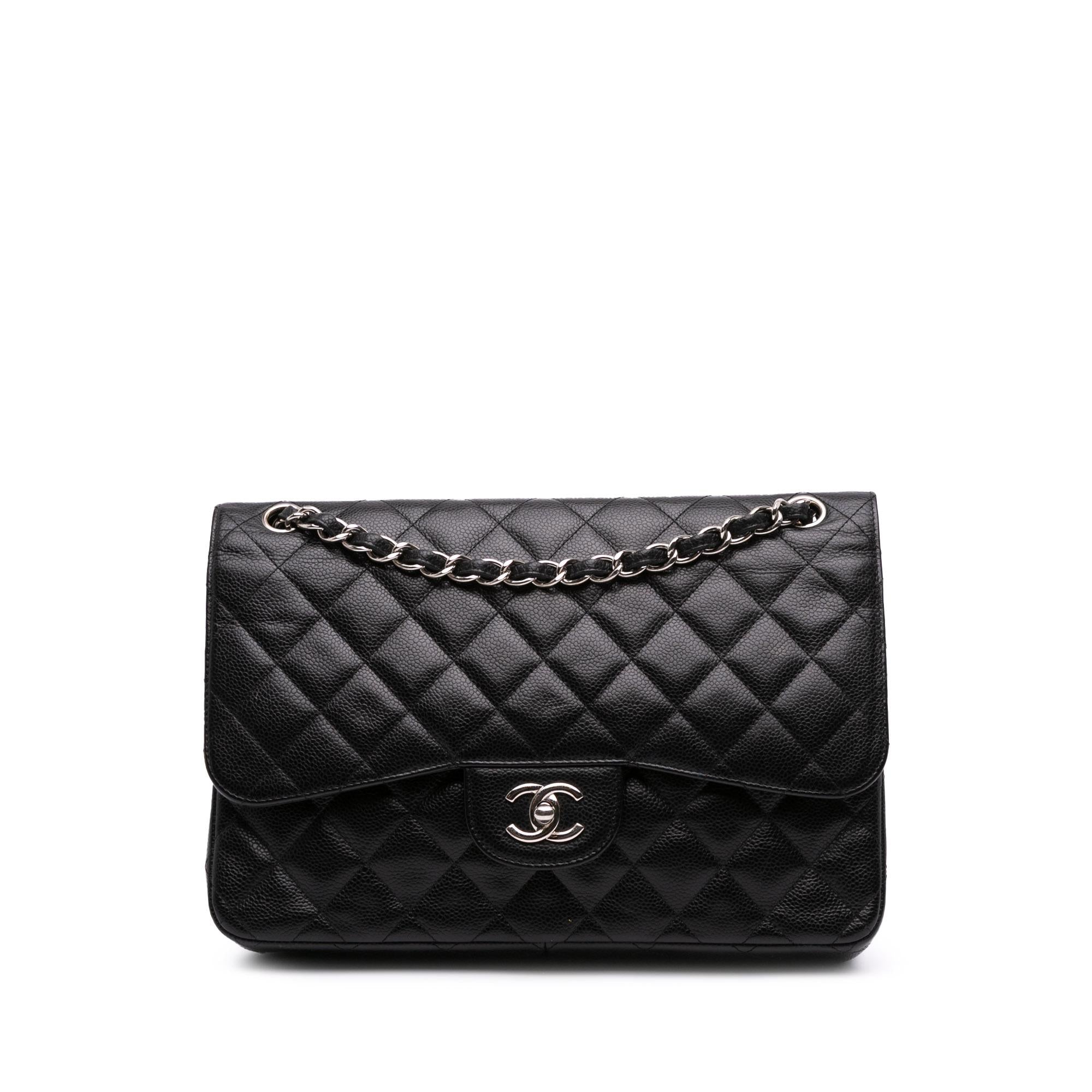 Chanel Jumbo Classic Caviar Double Flap